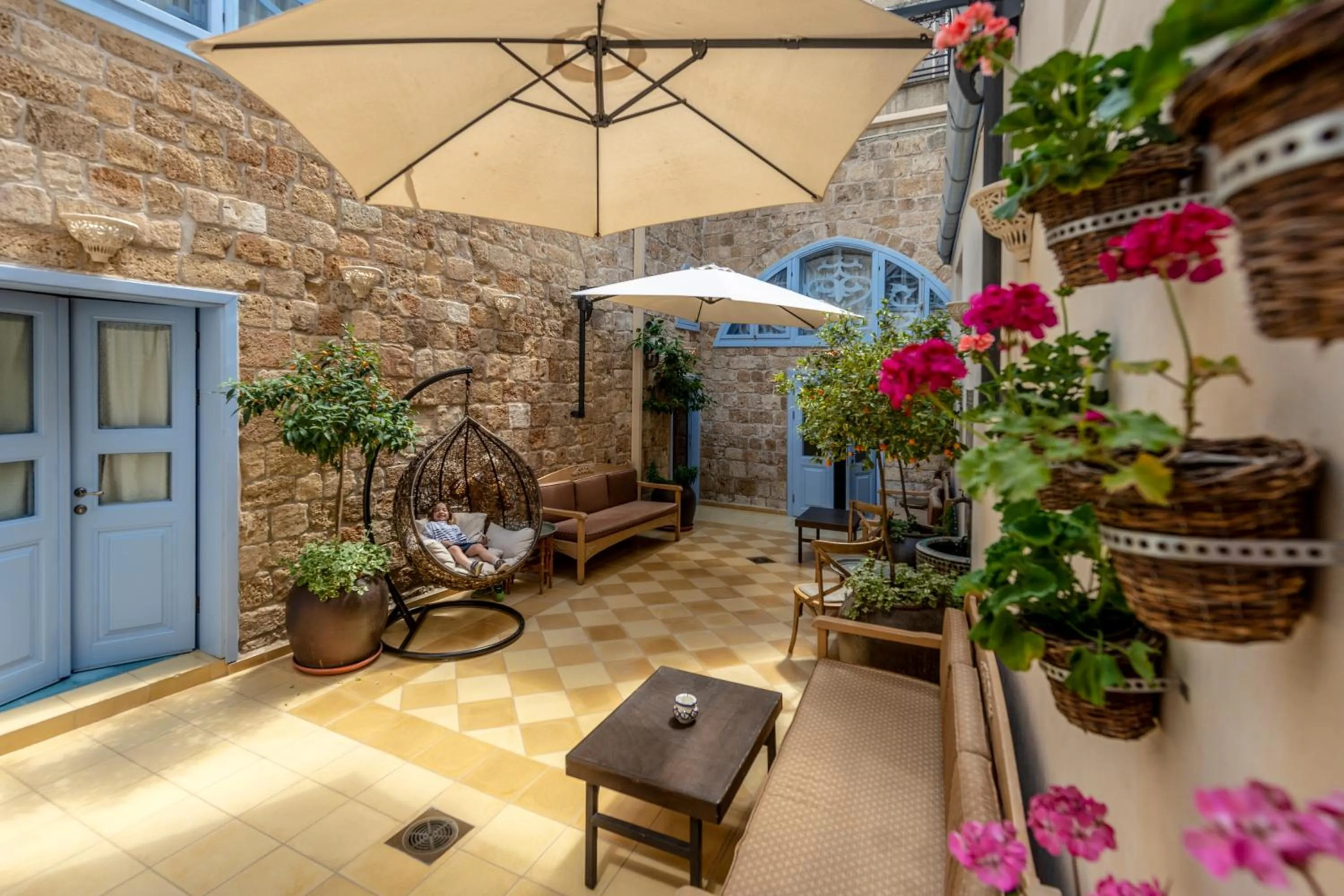 Patio in Arabesque Arts & Residency