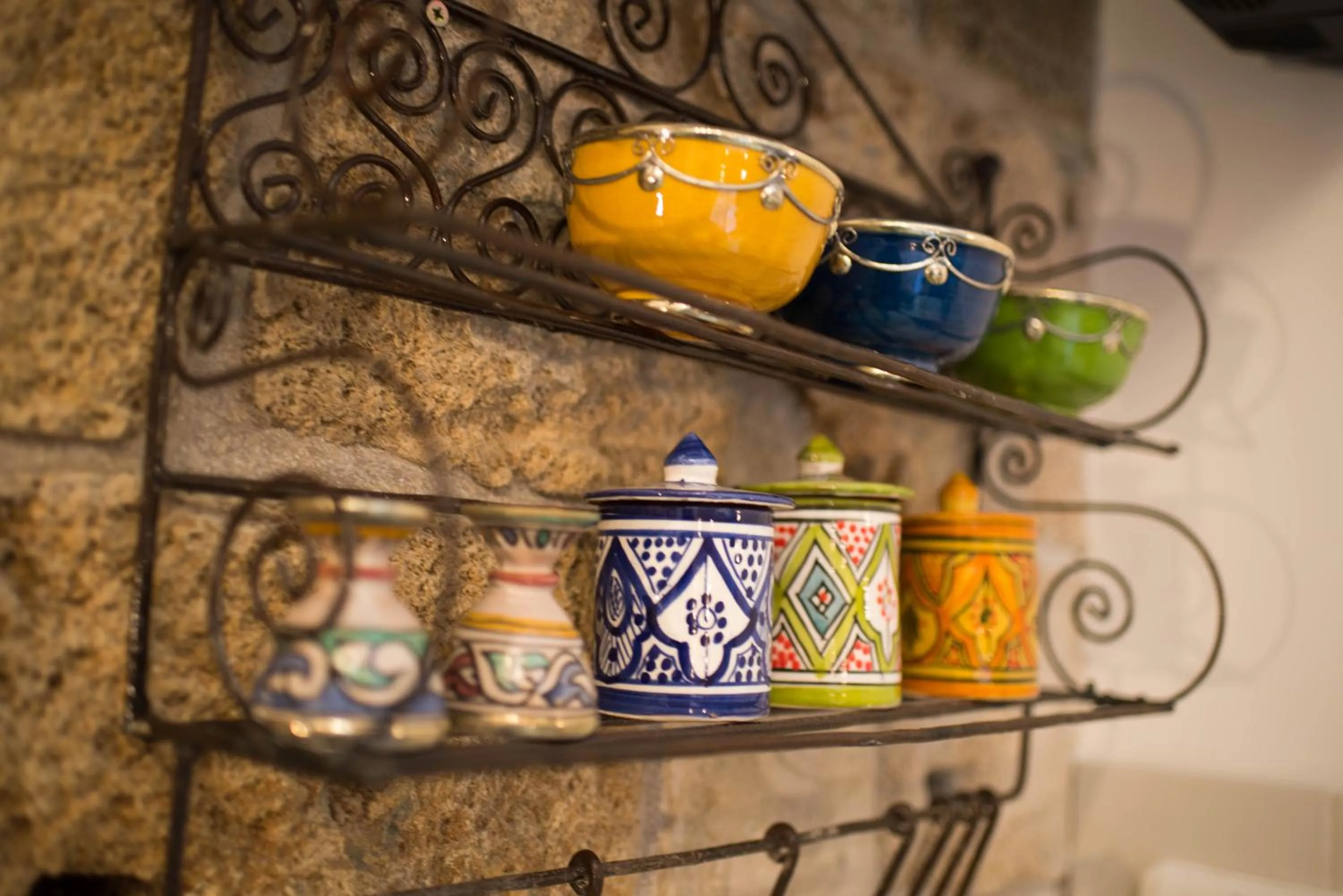 Decorative detail in Arabesque Arts & Residency