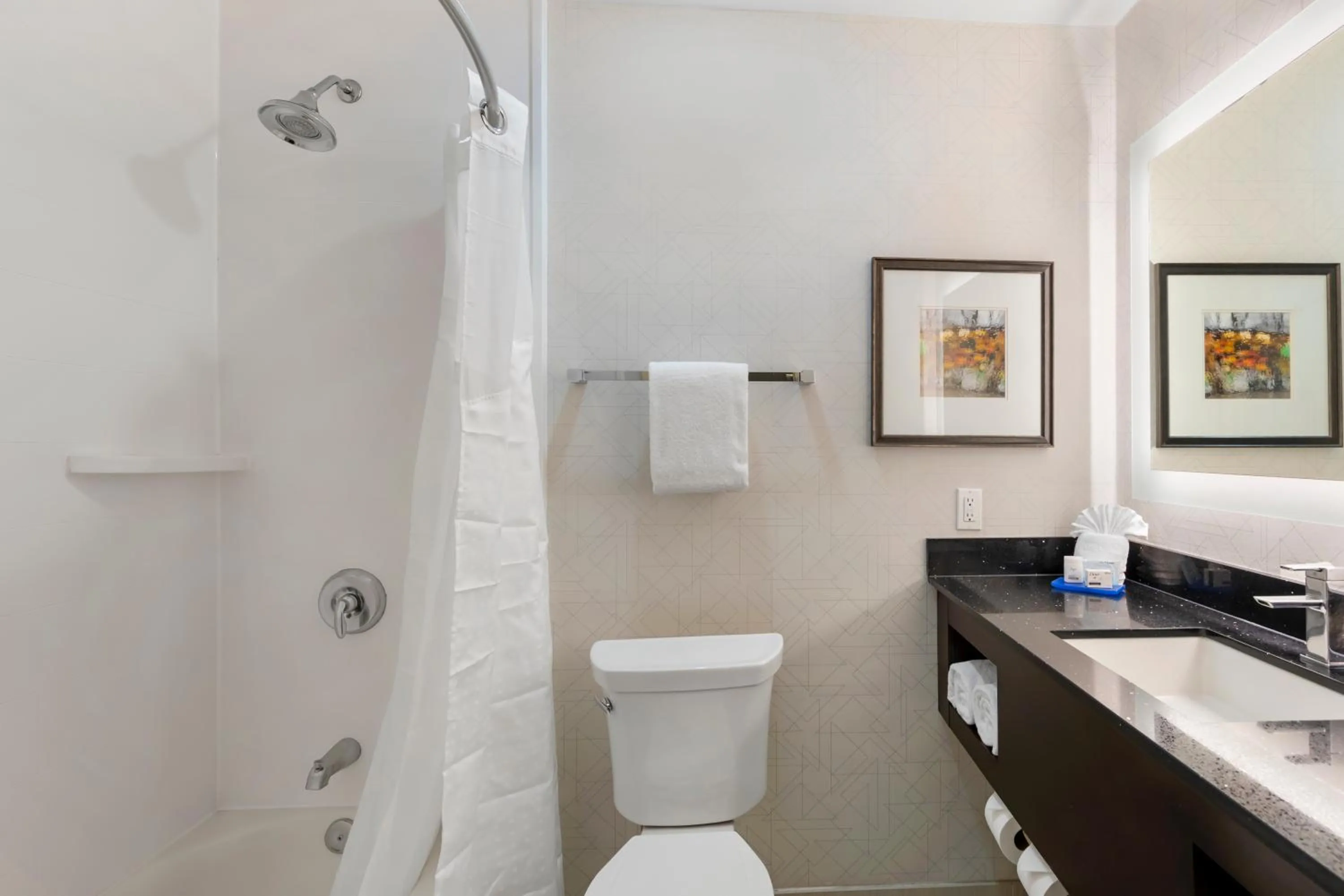 Bathroom in Holiday Inn Express San Bernardino Colton by IHG