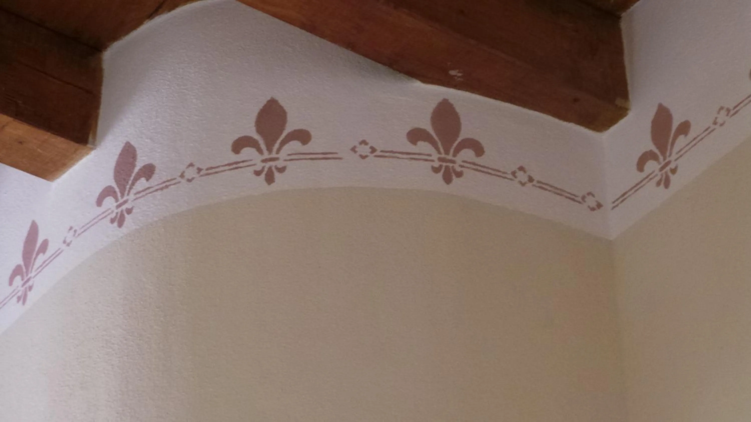 Decorative detail in Oasi Ottocento