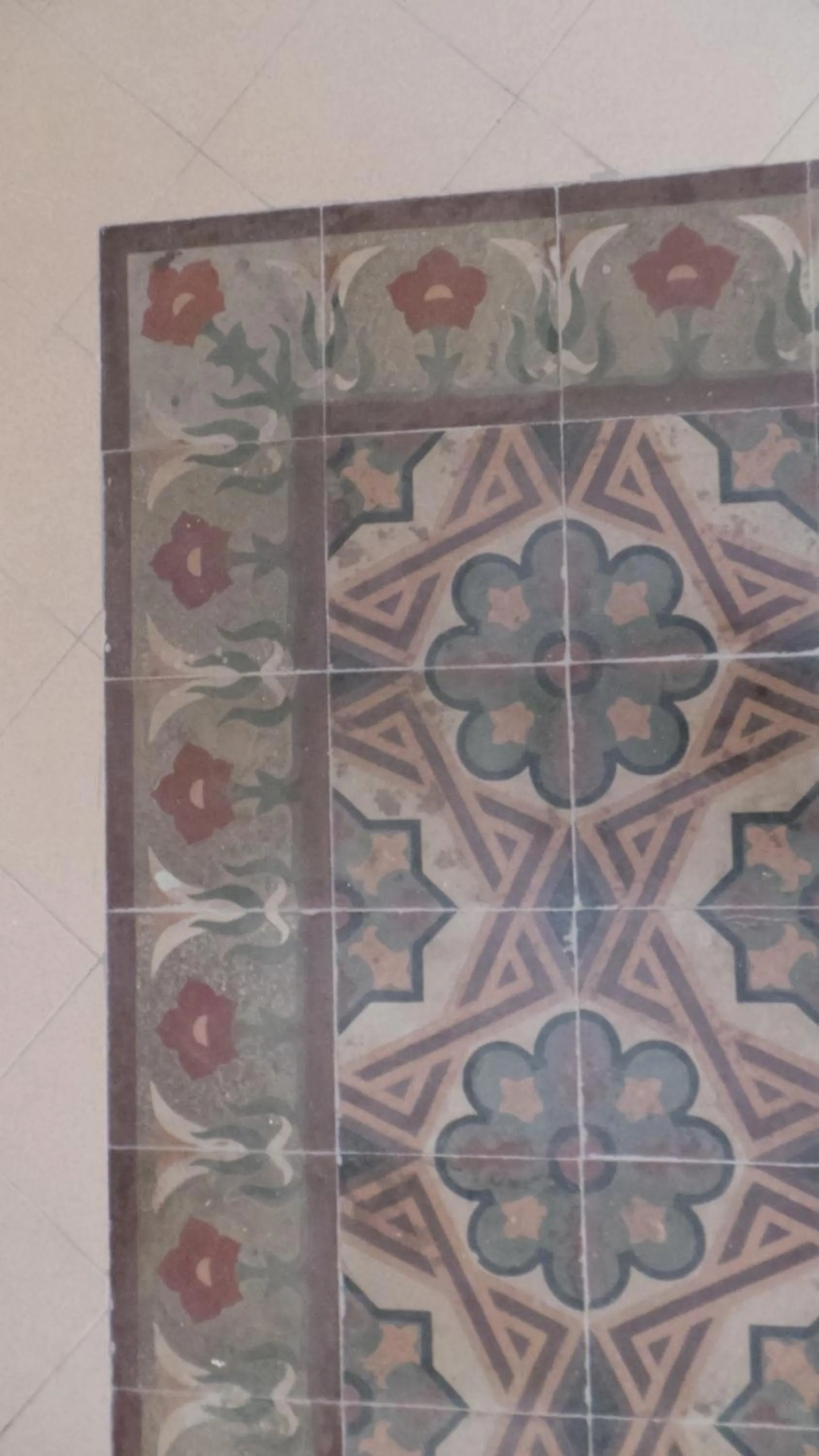 Decorative detail in Oasi Ottocento