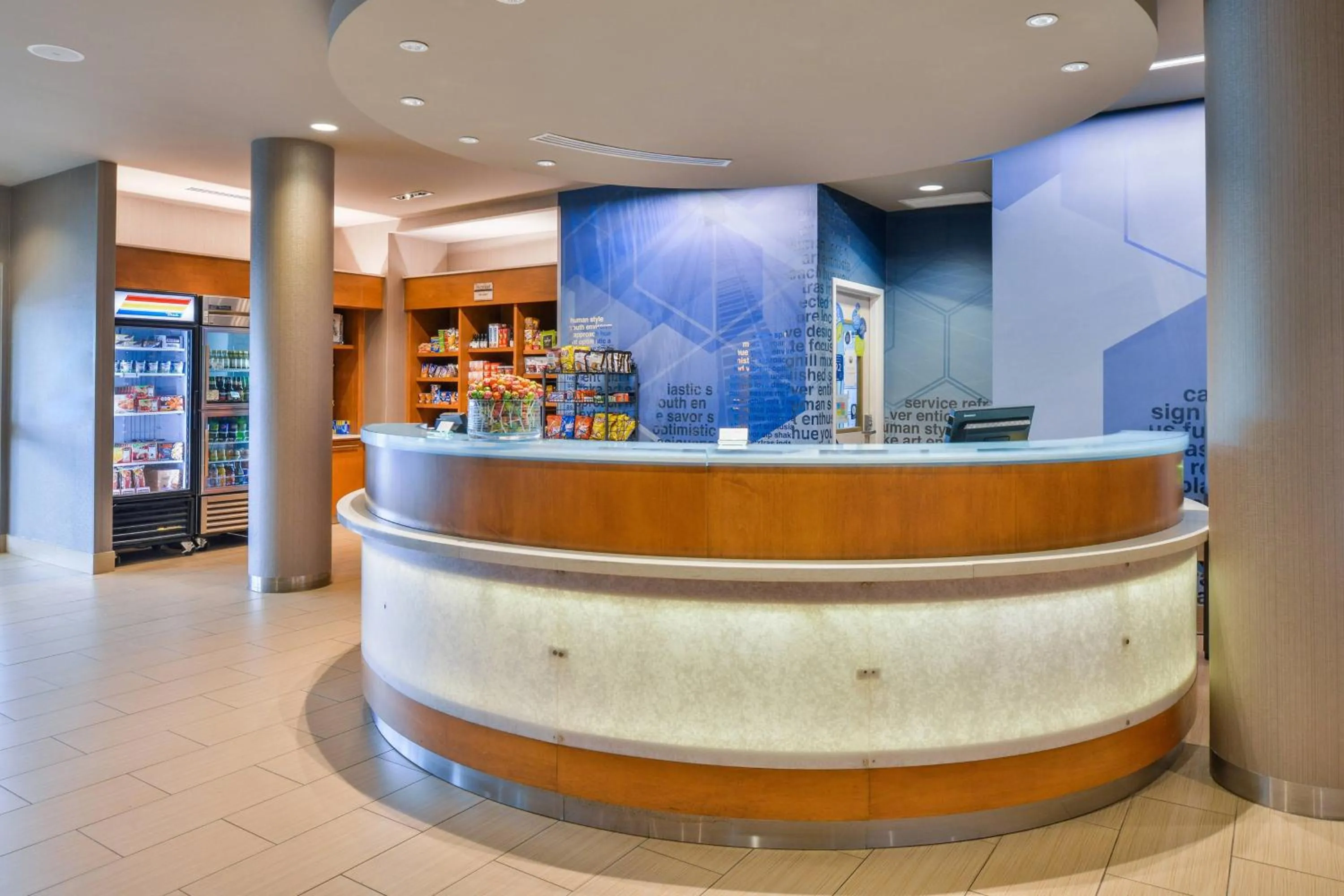 Lobby or reception in SpringHill Suites Ashburn Dulles North