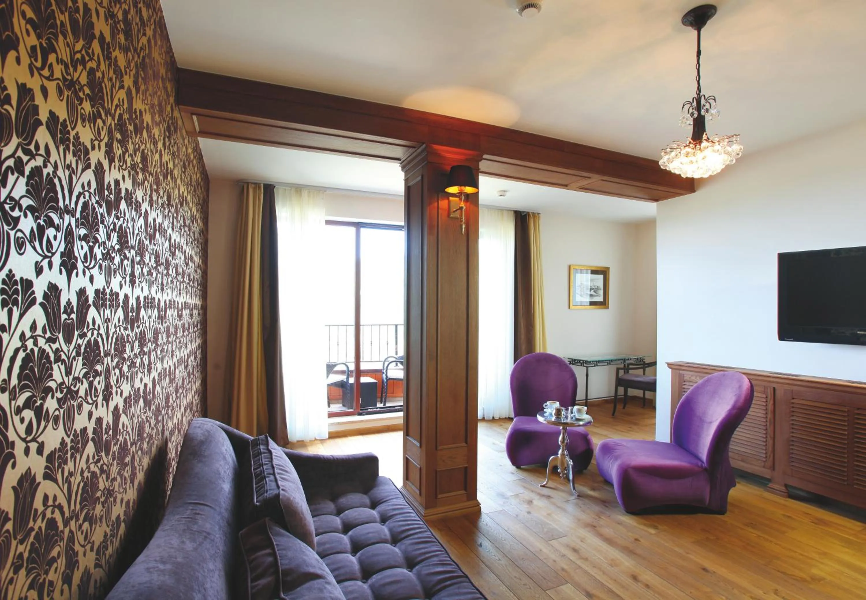 Kitchen or kitchenette in Hotel & Medi-Spa Biały Kamień