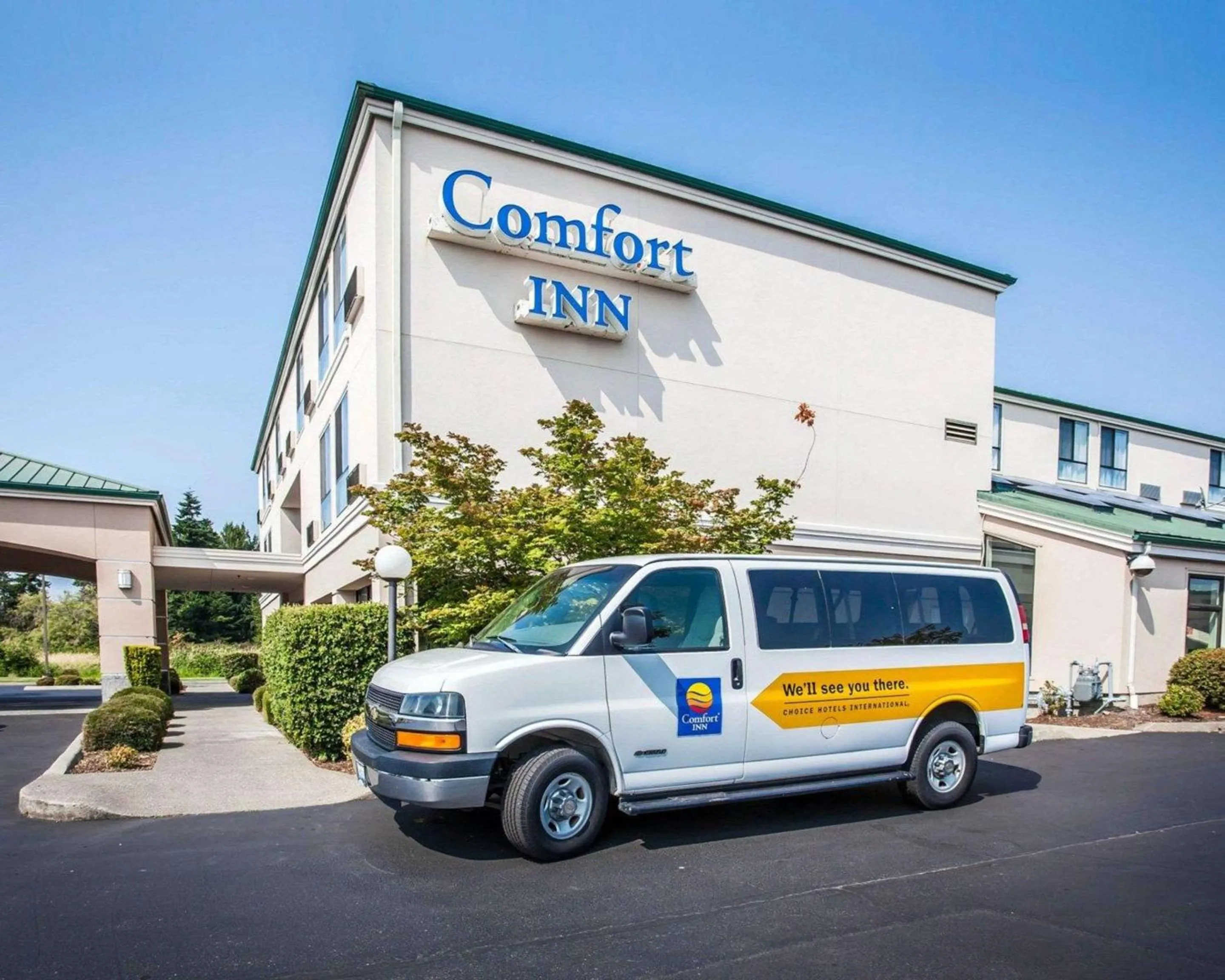 Property building in Comfort Inn Bellingham