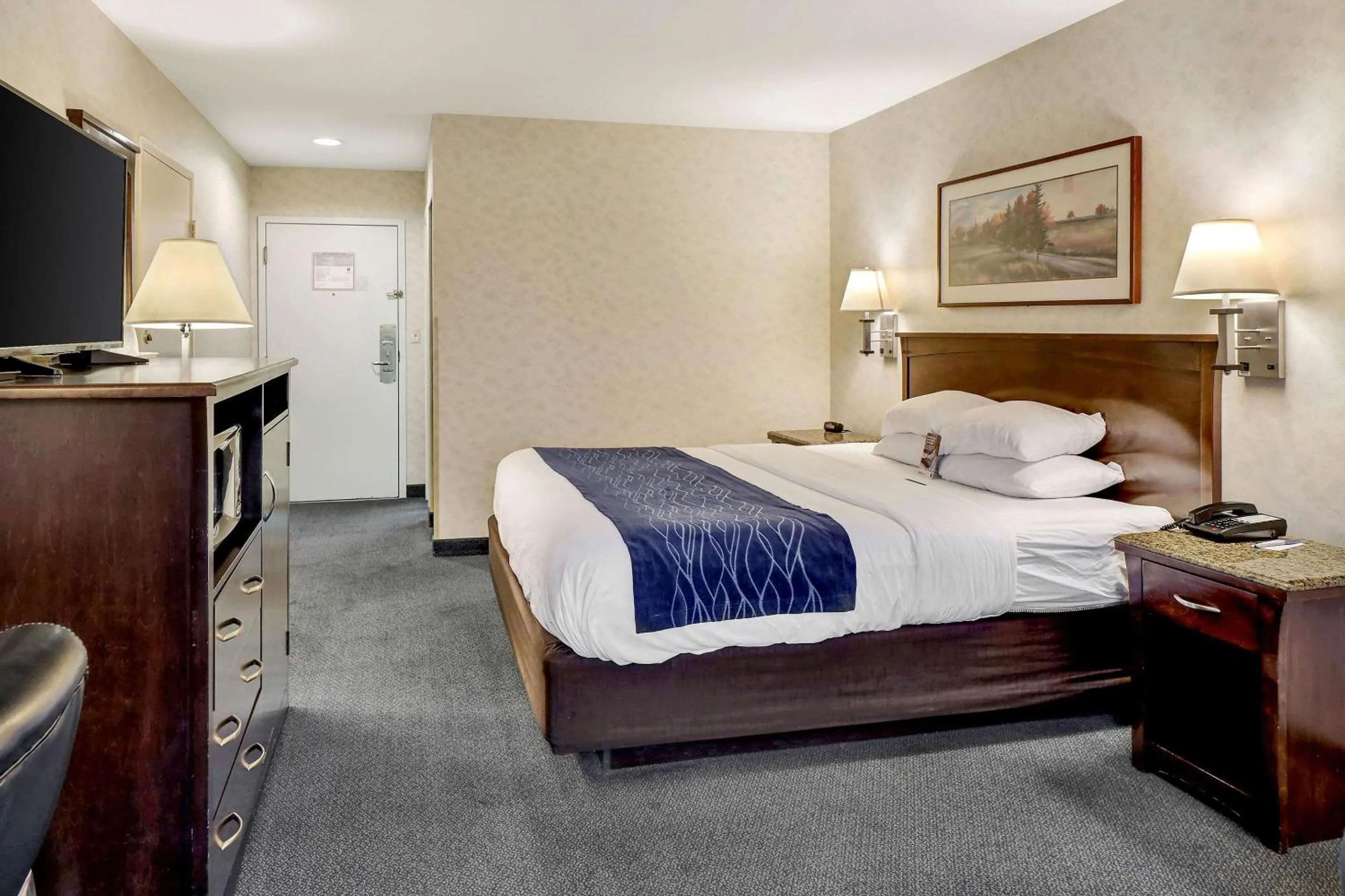 Bedroom, Bed in Comfort Inn Bellingham