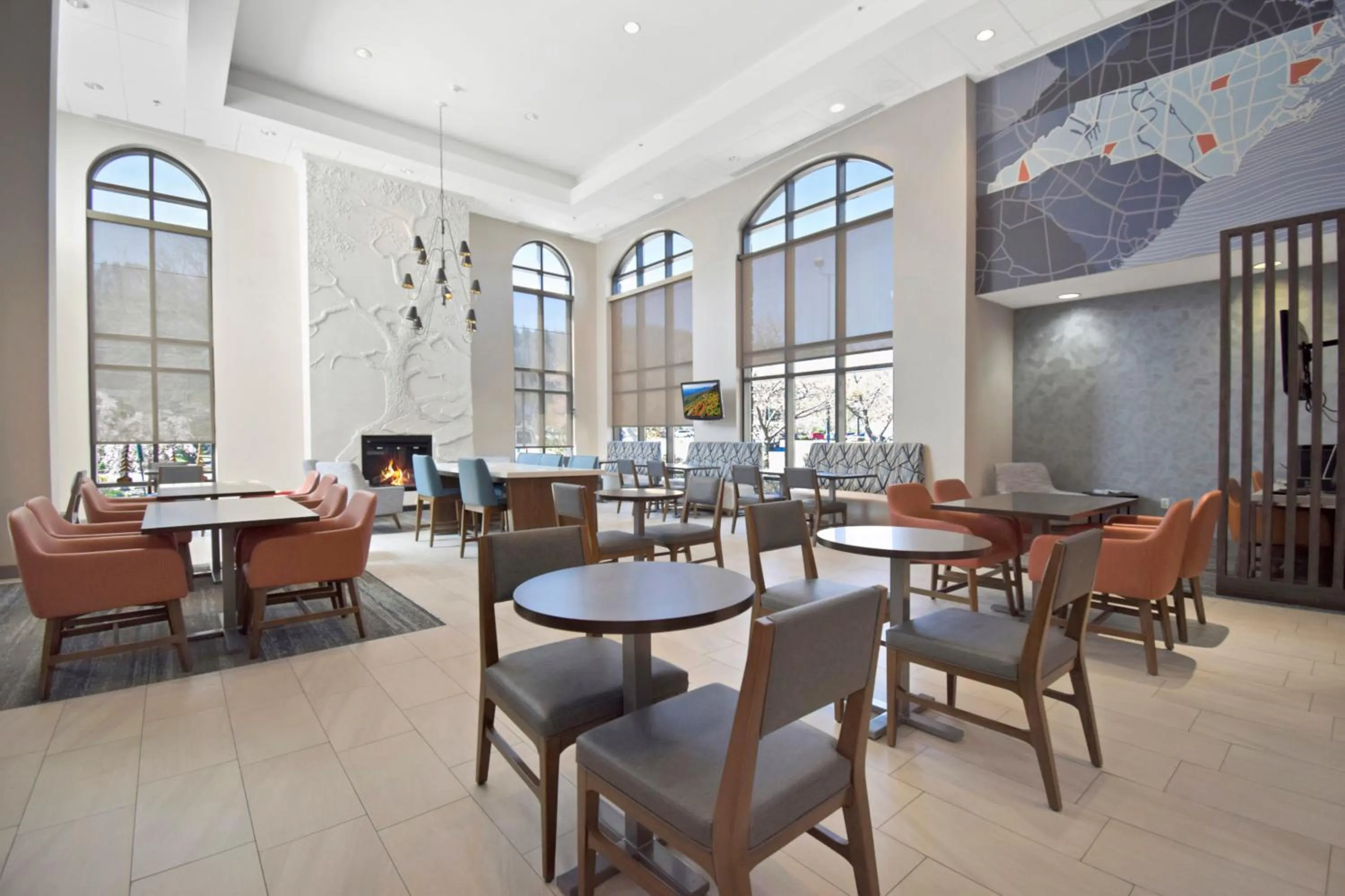 Seating area in Holiday Inn Express Boone by IHG