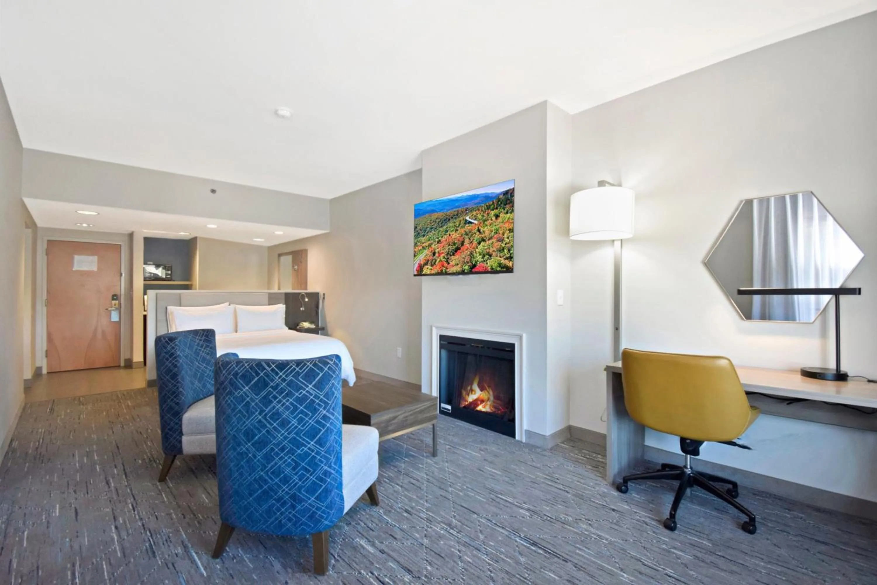 Seating area in Holiday Inn Express Boone by IHG
