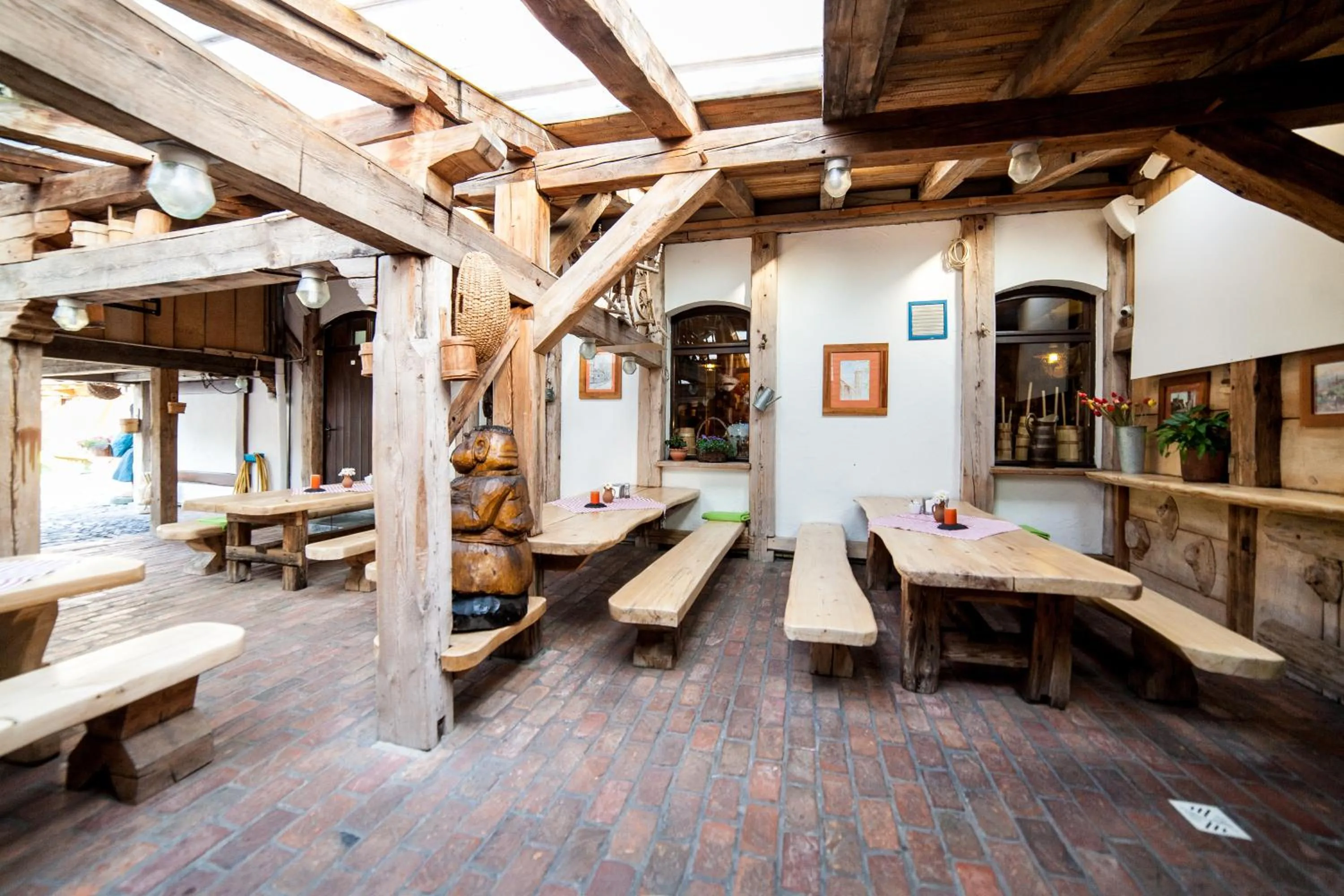 Balcony/Terrace in Hotel Karczma Chełmińska