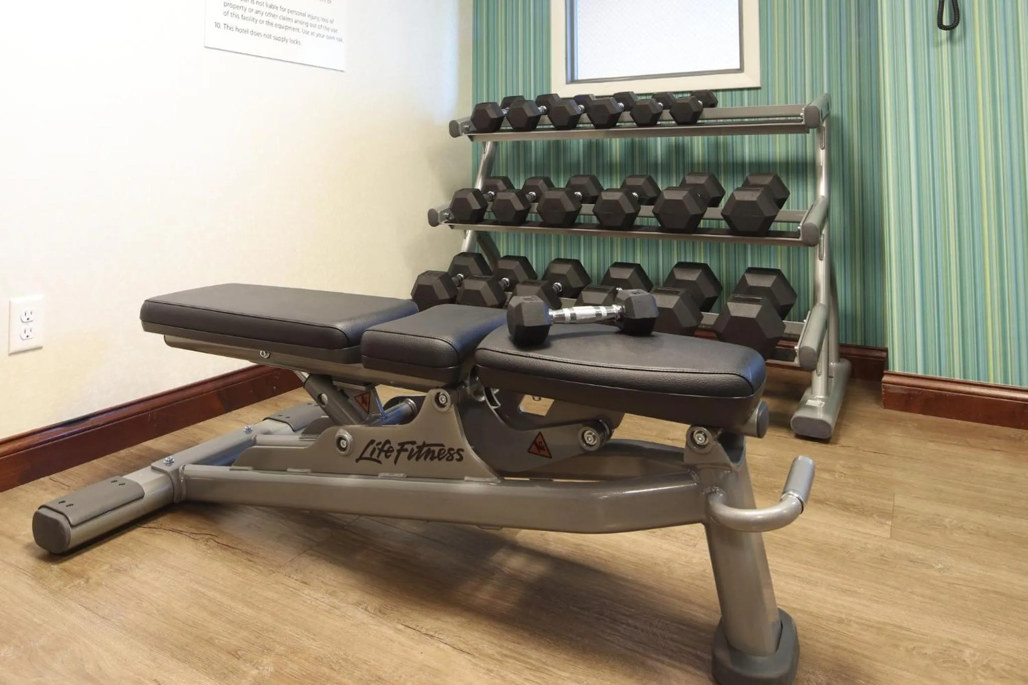 Fitness centre/facilities in Holiday Inn Express Hotel & Suites Cincinnati Southeast Newport by IHG