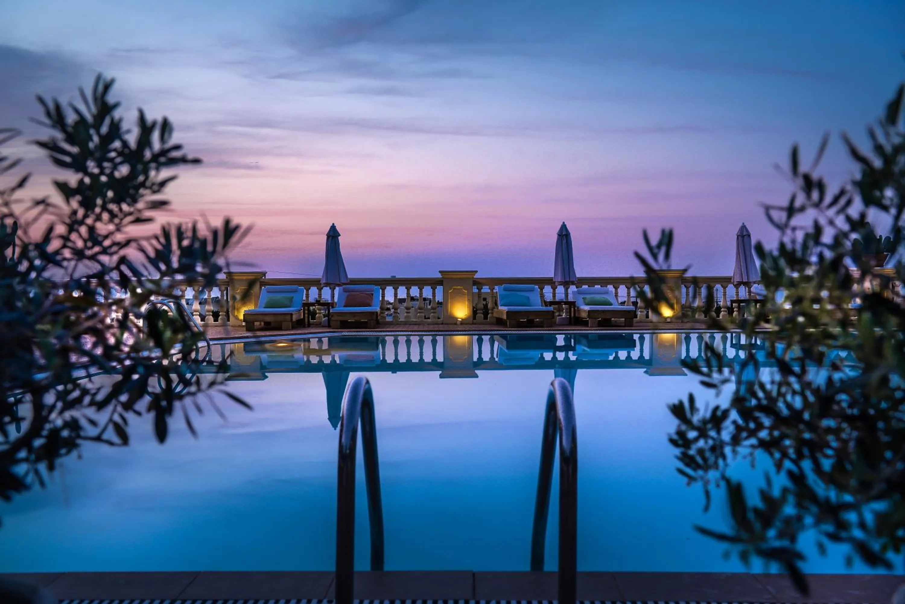 Pool view in Notos Heights Hotel & Suites