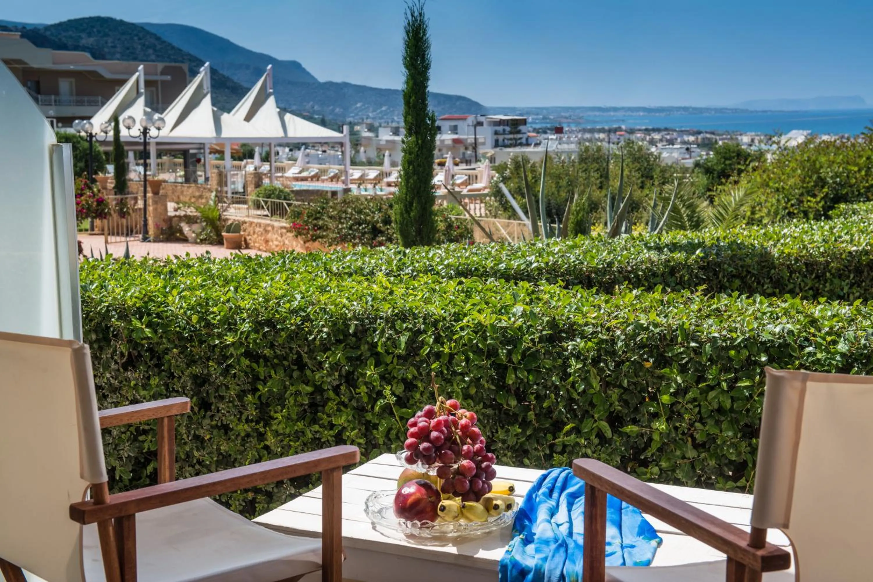 Balcony/Terrace in Notos Heights Hotel & Suites