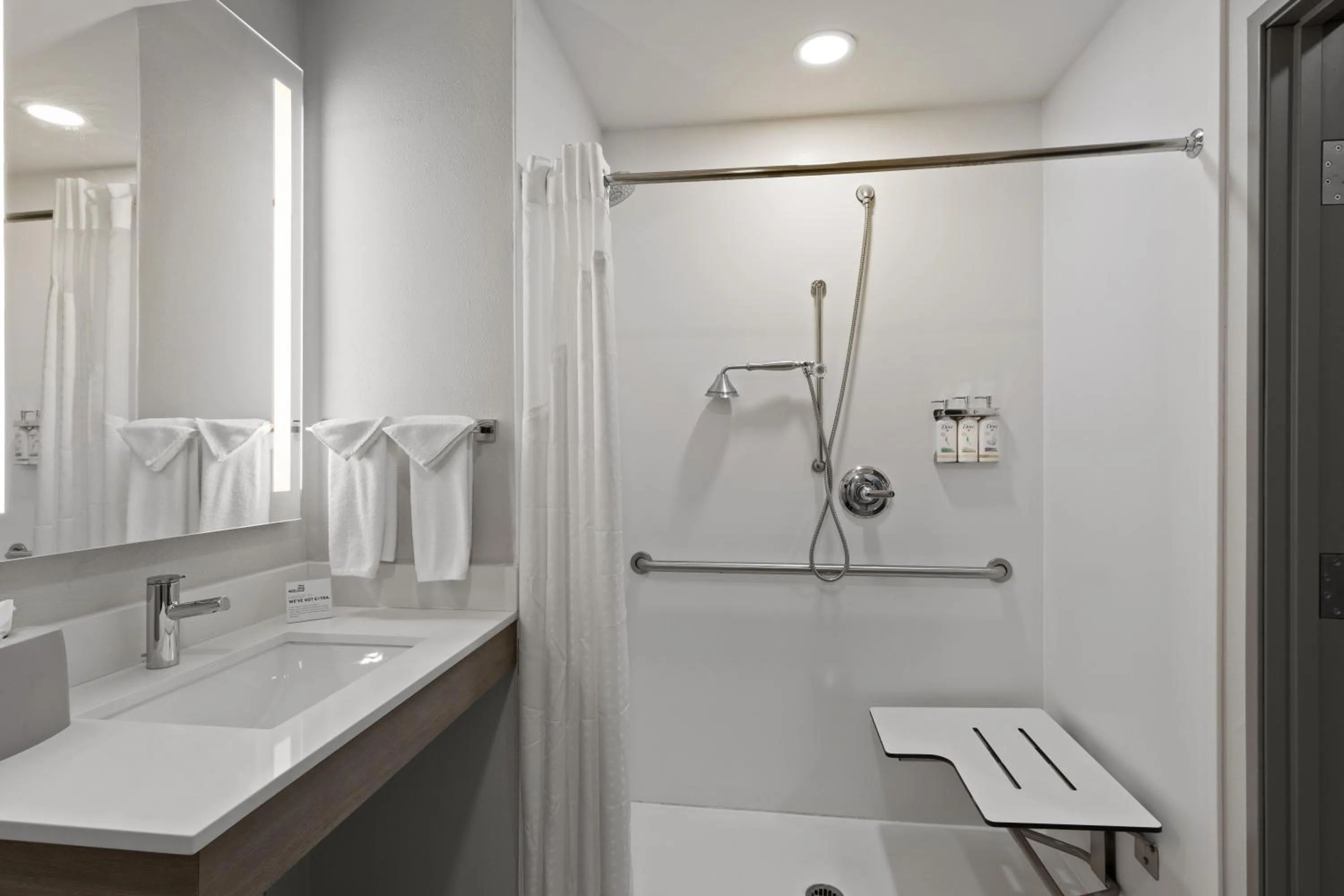 Shower in Holiday Inn Express & Suites Oklahoma City NW - Quail Springs by IHG