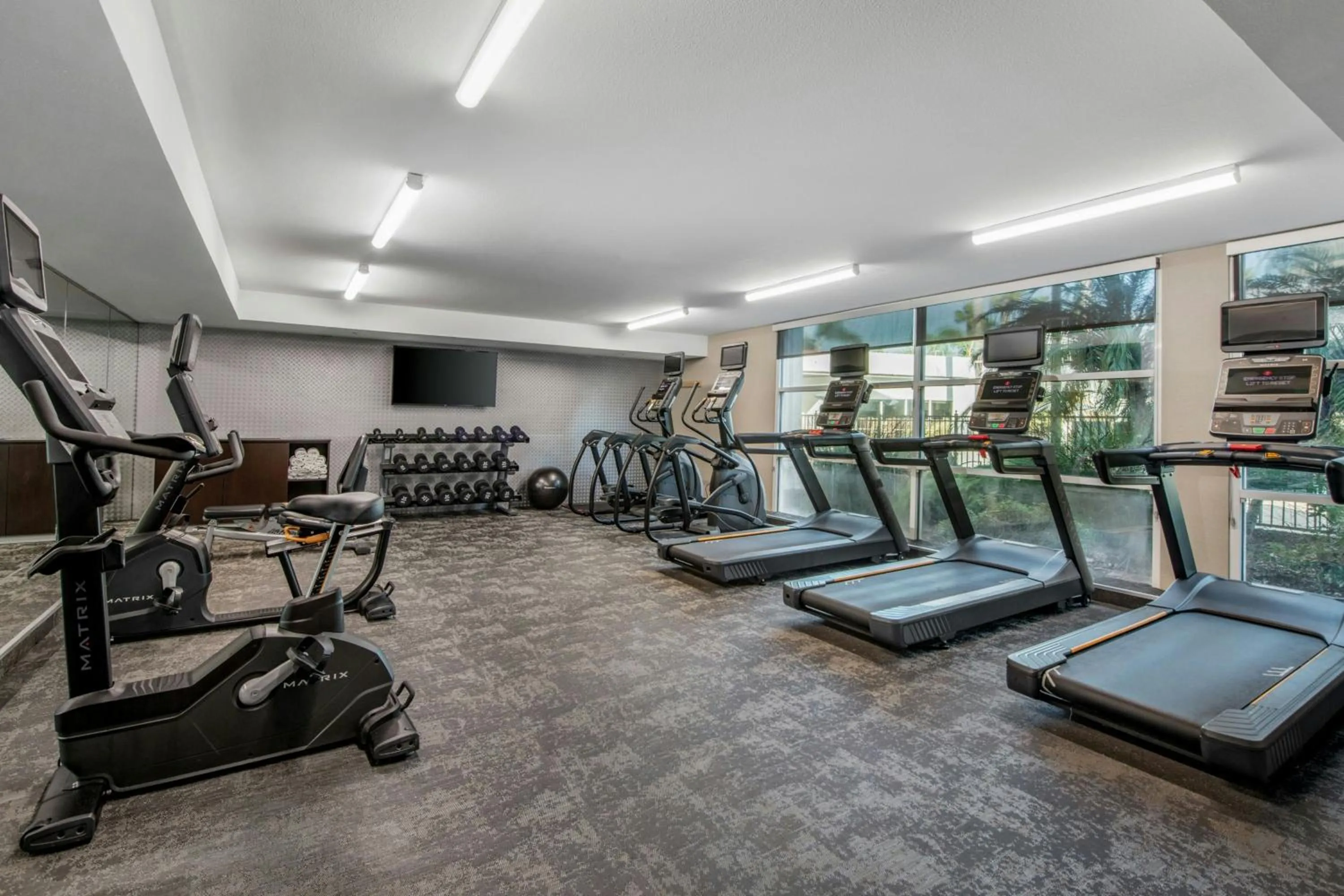 Fitness centre/facilities in Fairfield Inn and Suites by Marriott San Jose Airport