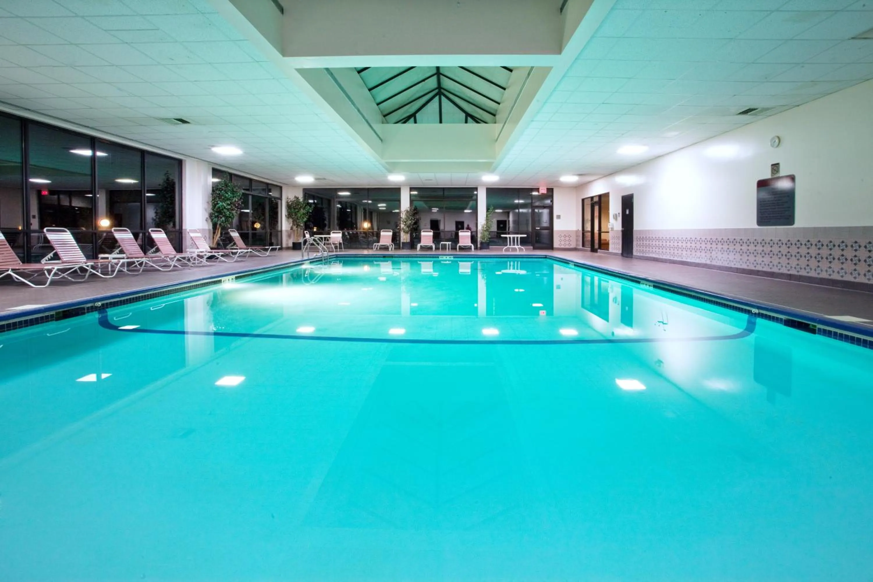 Swimming pool in Holiday Inn Express Big Rapids by IHG