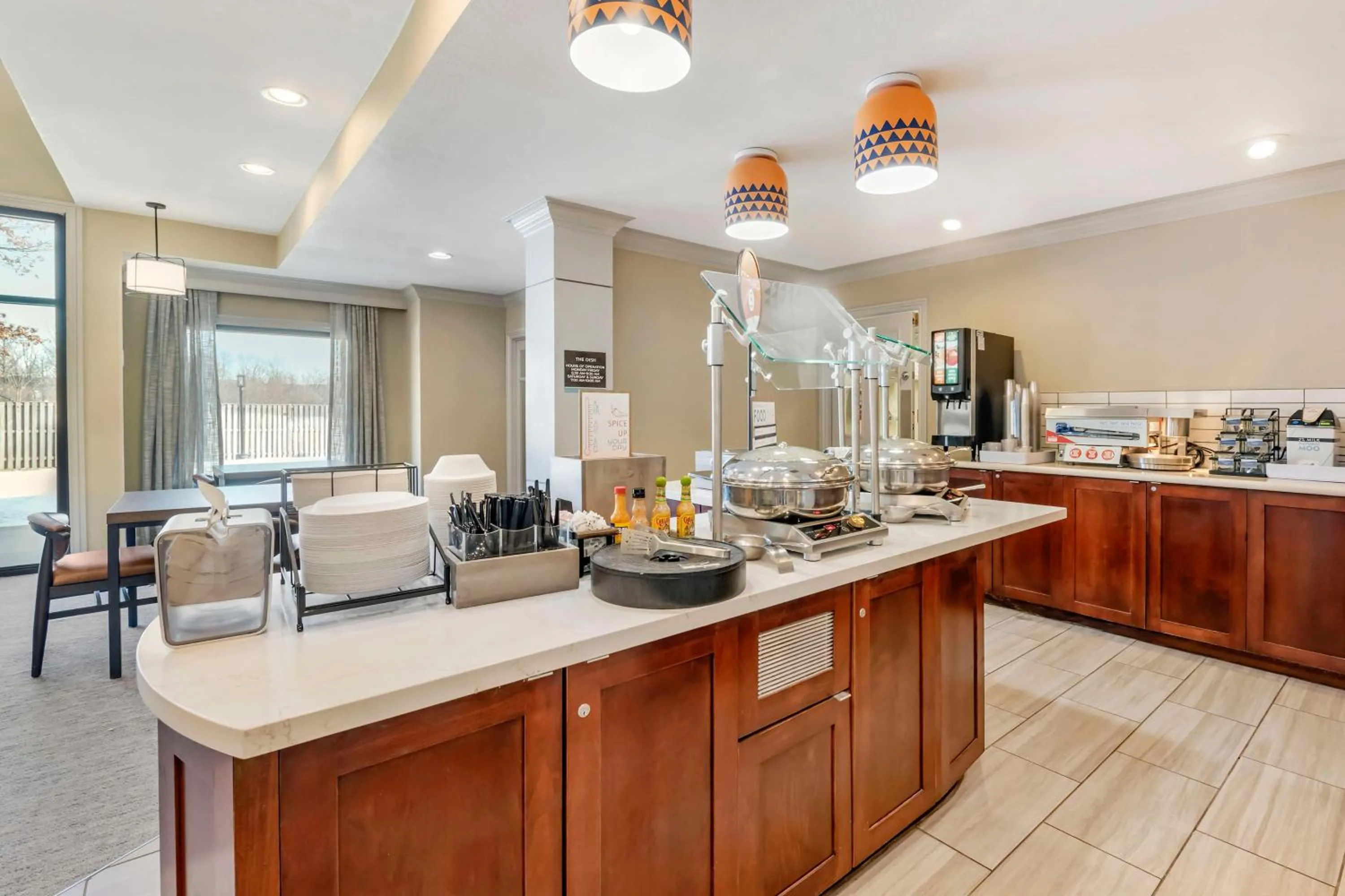 Breakfast in Sonesta ES Suites Dulles Airport