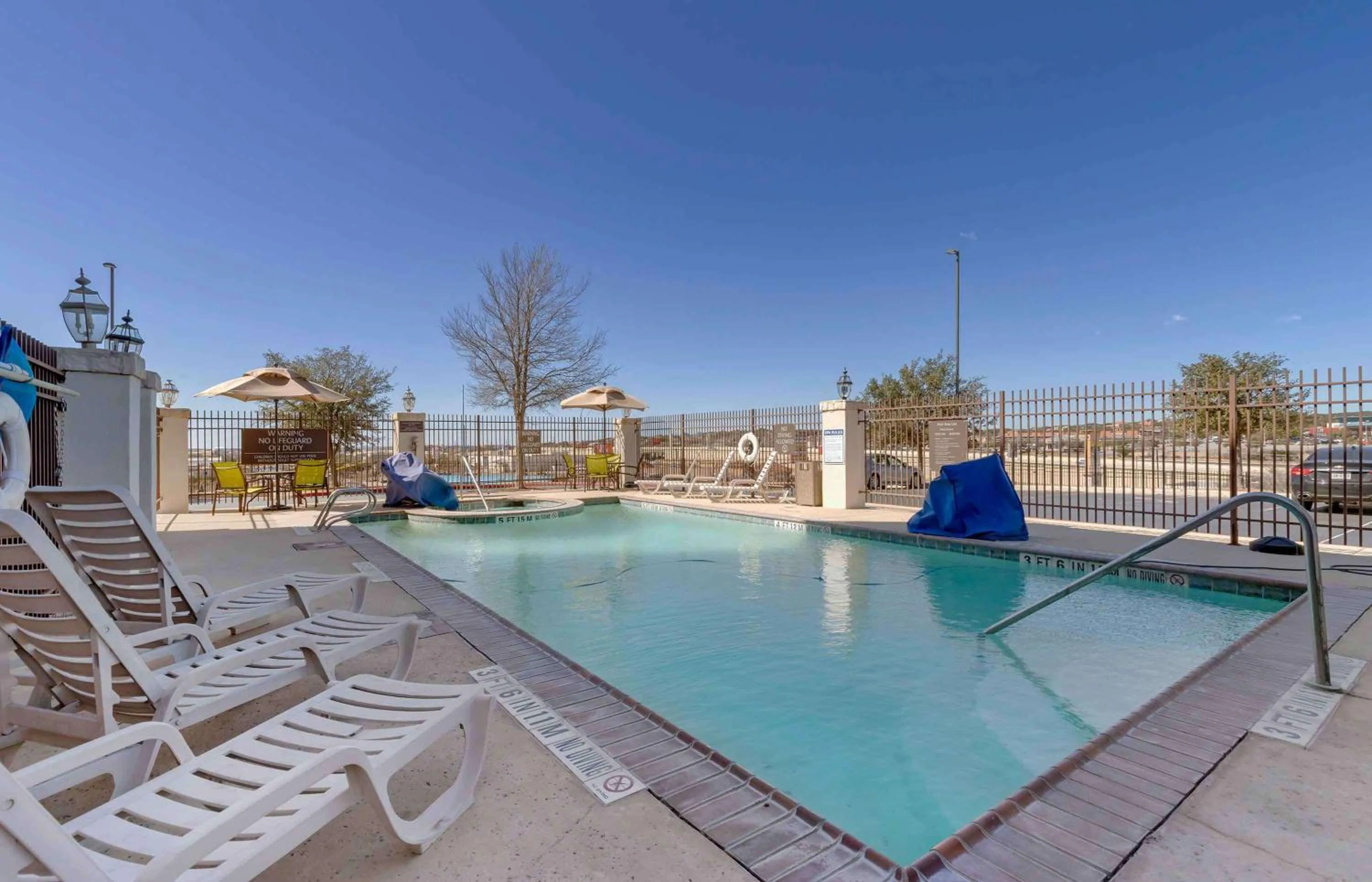 Pool view in Extended Stay America Suites - San Antonio - North