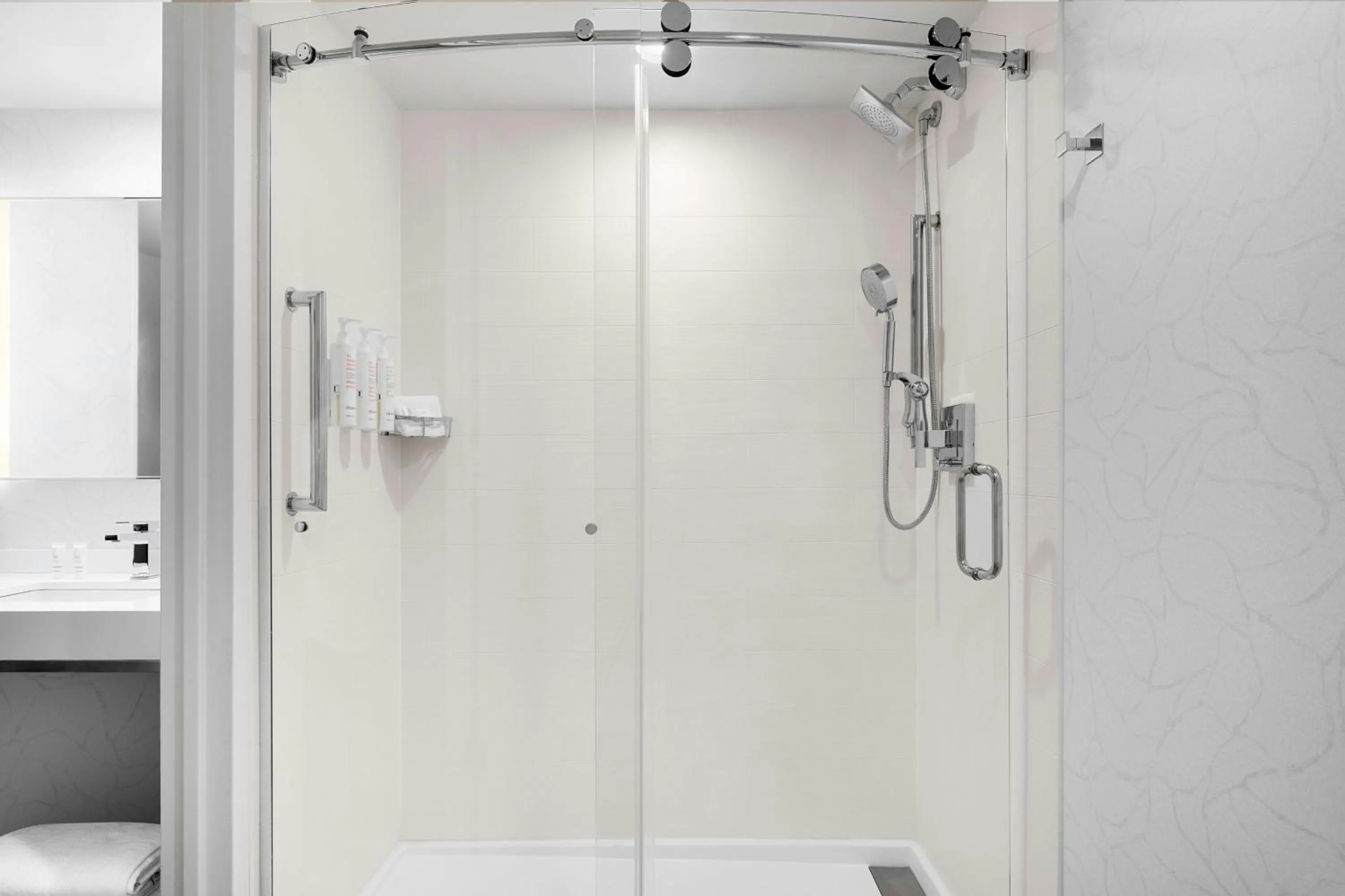 Bathroom in Boca Raton Marriott at Boca Center