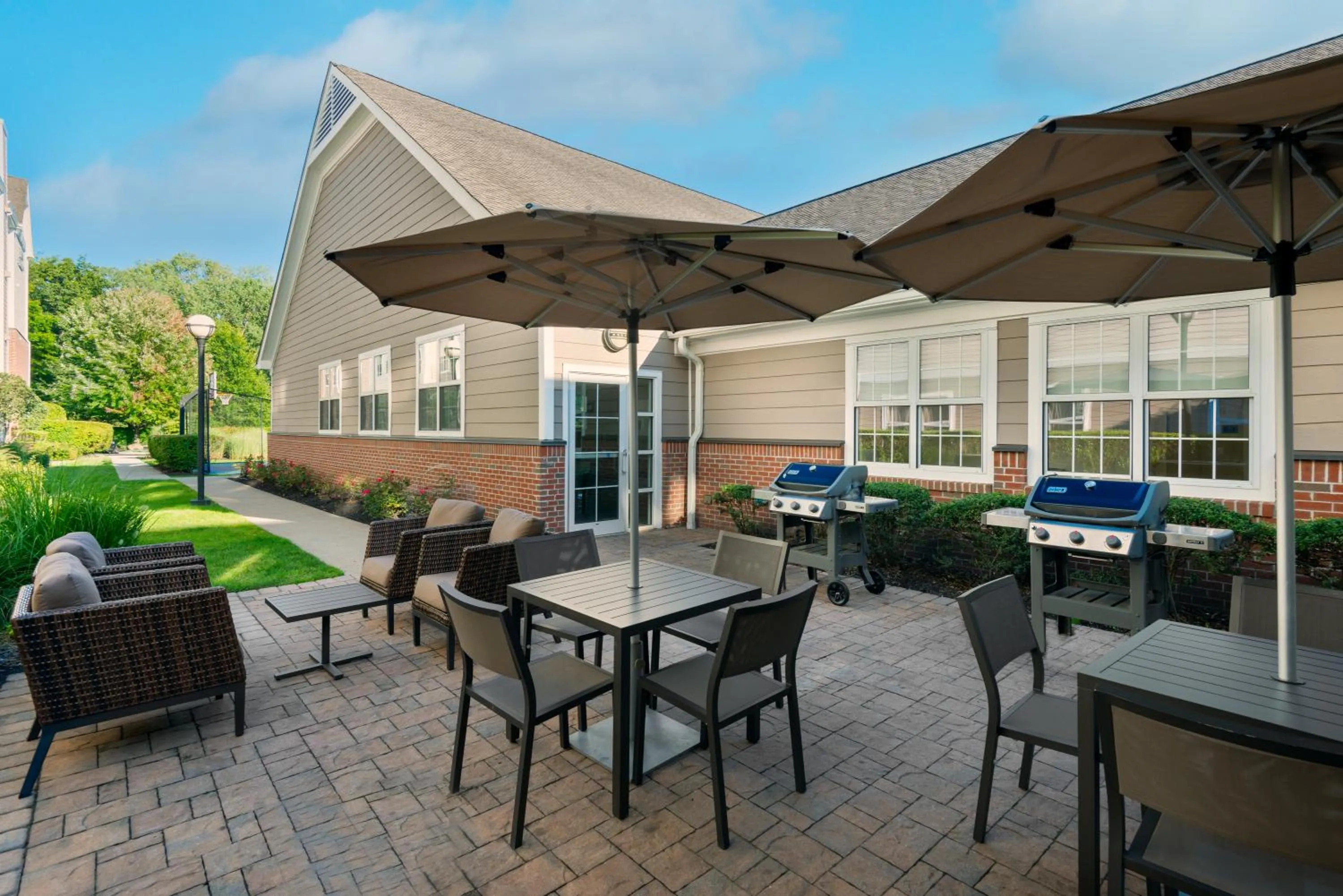 Patio in Residence Inn Wayne