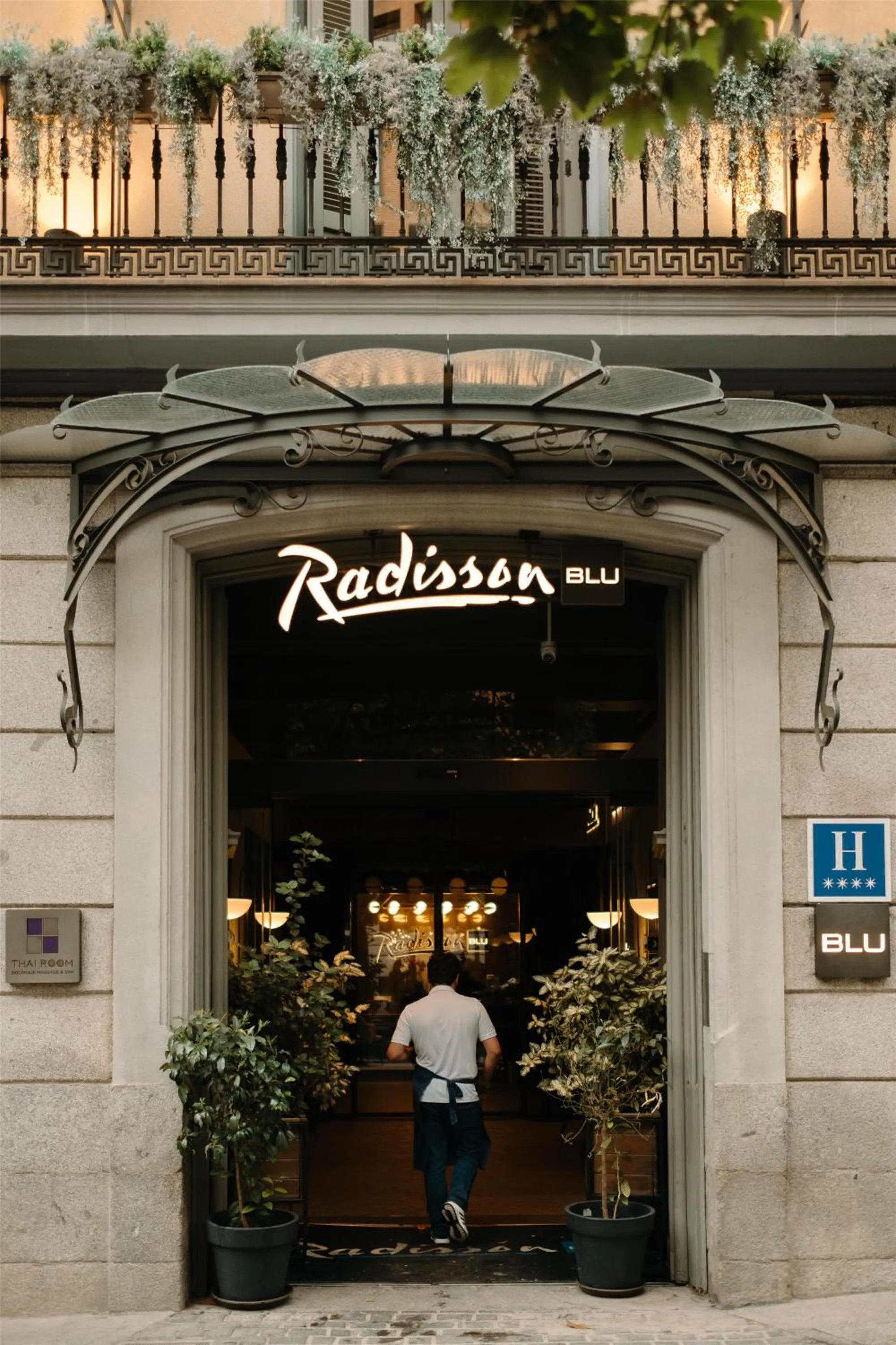 Property building in Radisson Blu Hotel, Madrid Prado