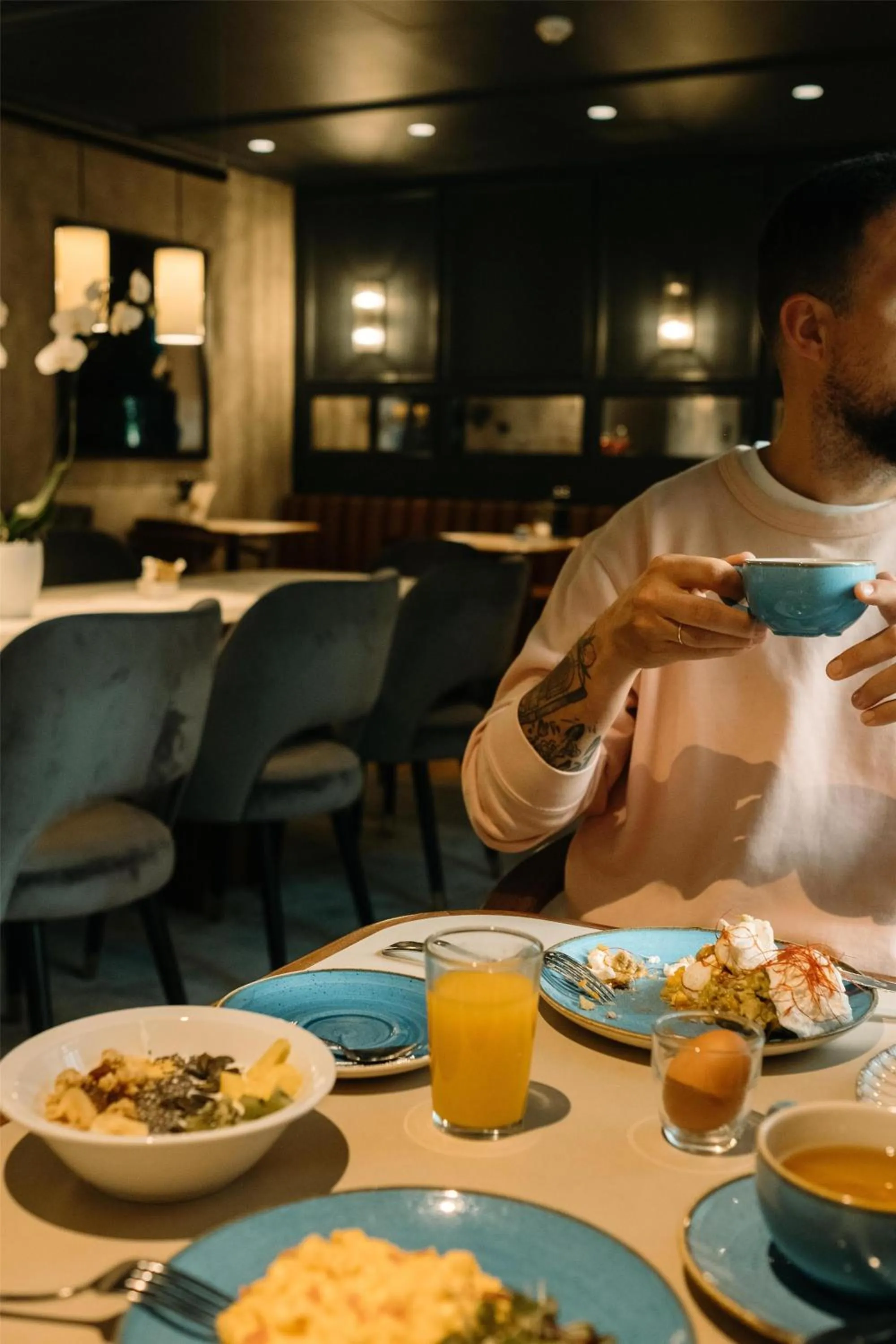 Breakfast in Radisson Blu Hotel, Madrid Prado