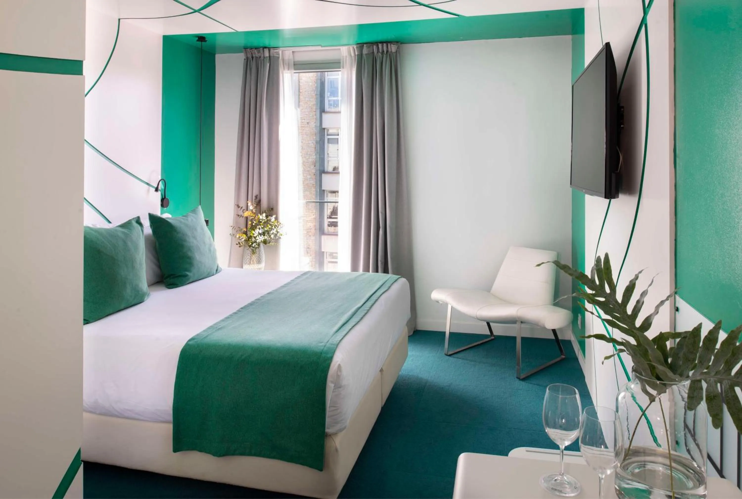 Bedroom, Bed in Allegro Barcelona