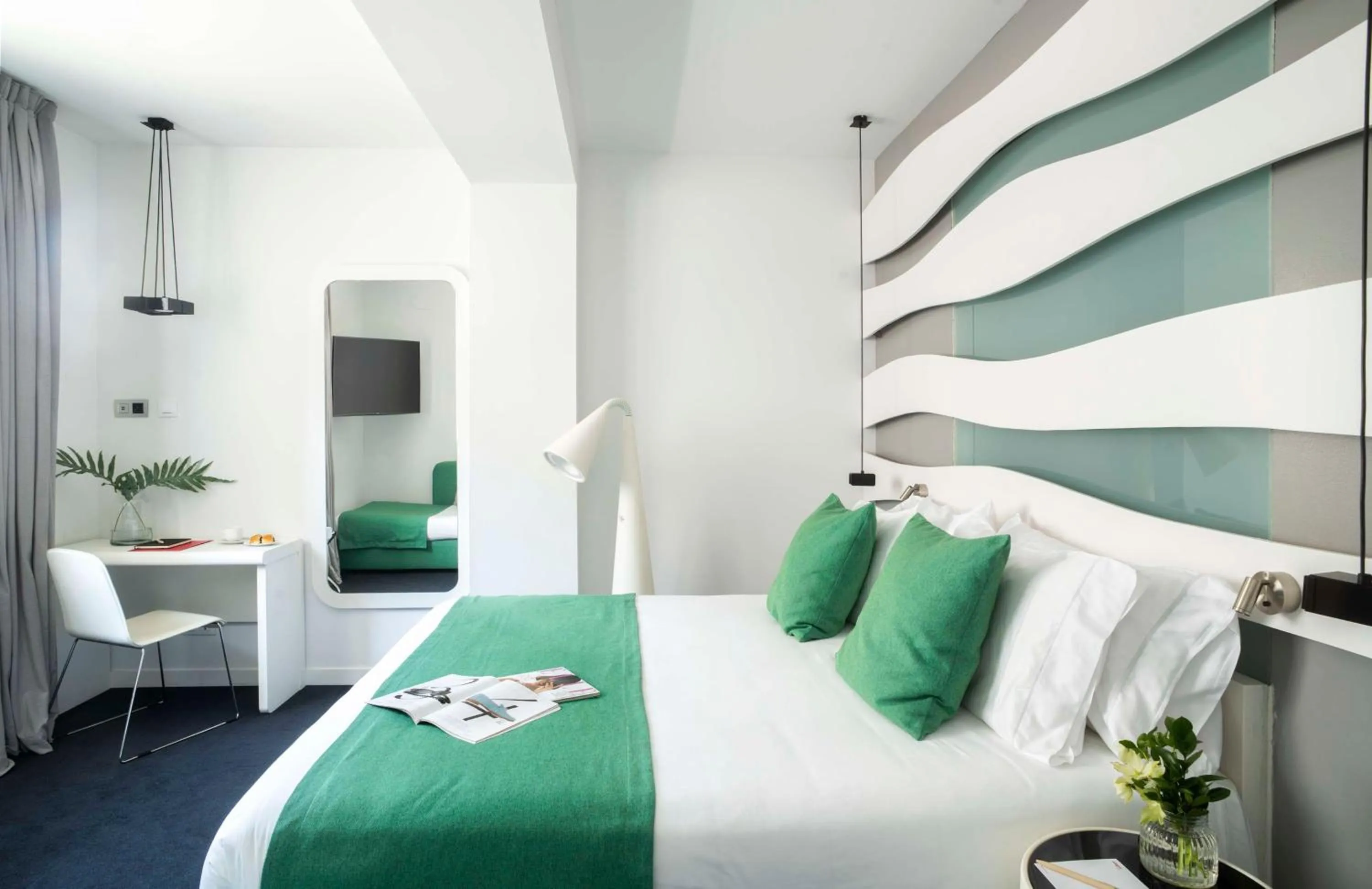 Bedroom, Bed in Allegro Barcelona