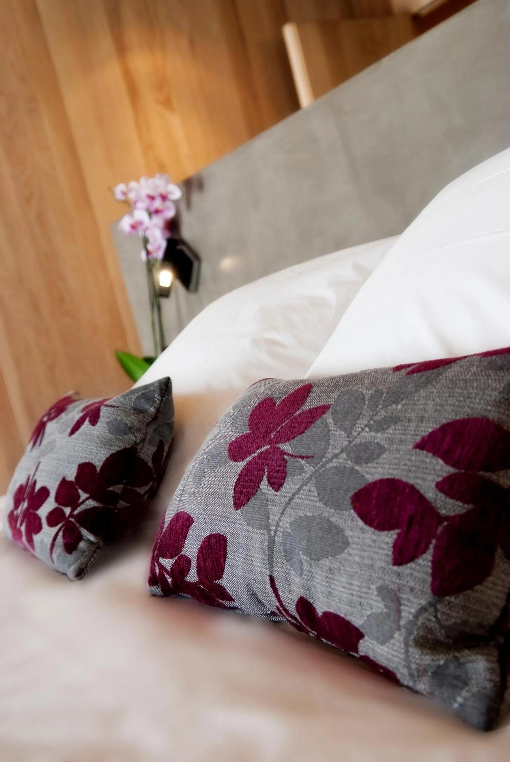 Decorative detail, Bed in Hotel El Molí