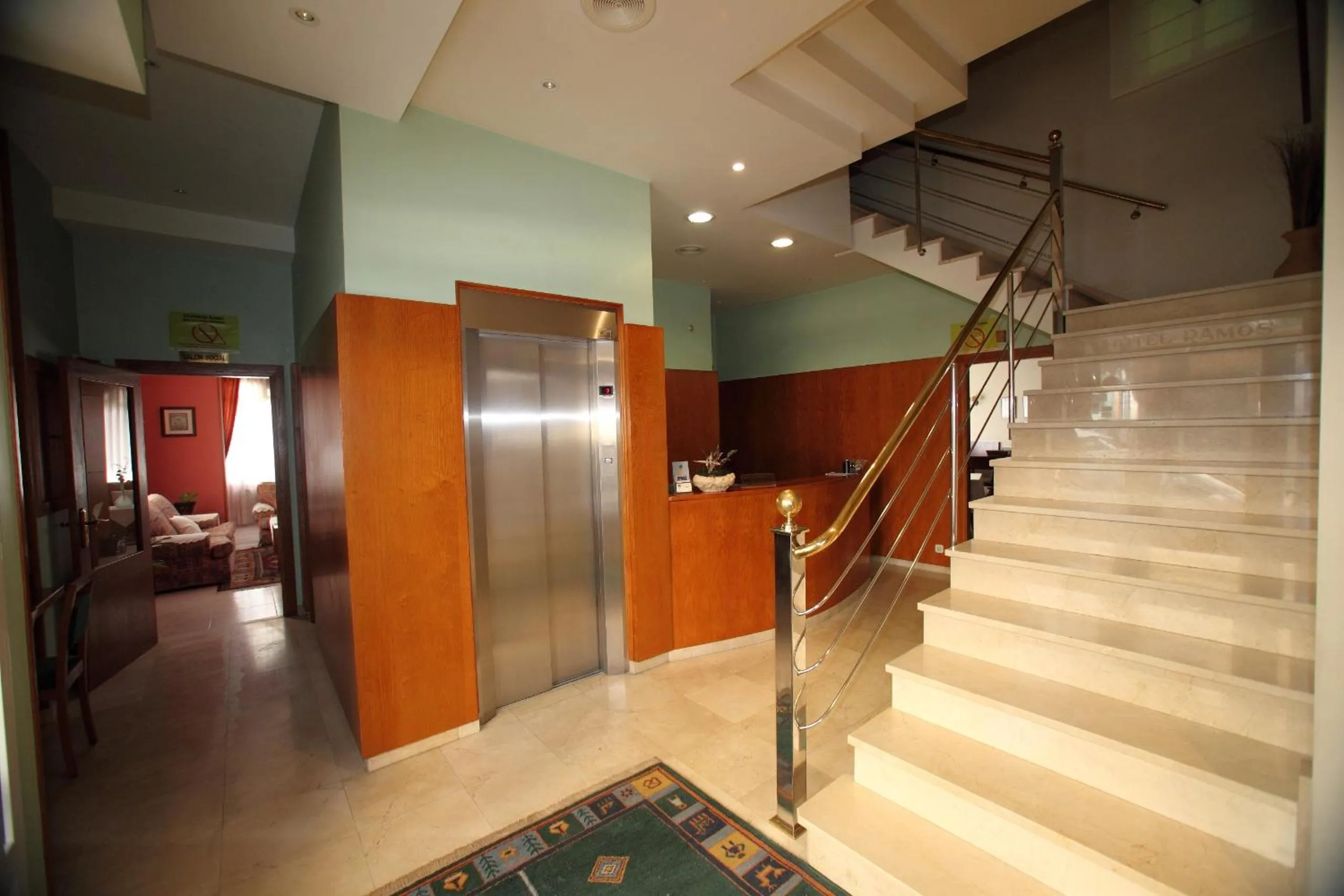 Lobby or reception in Hotel Ramos