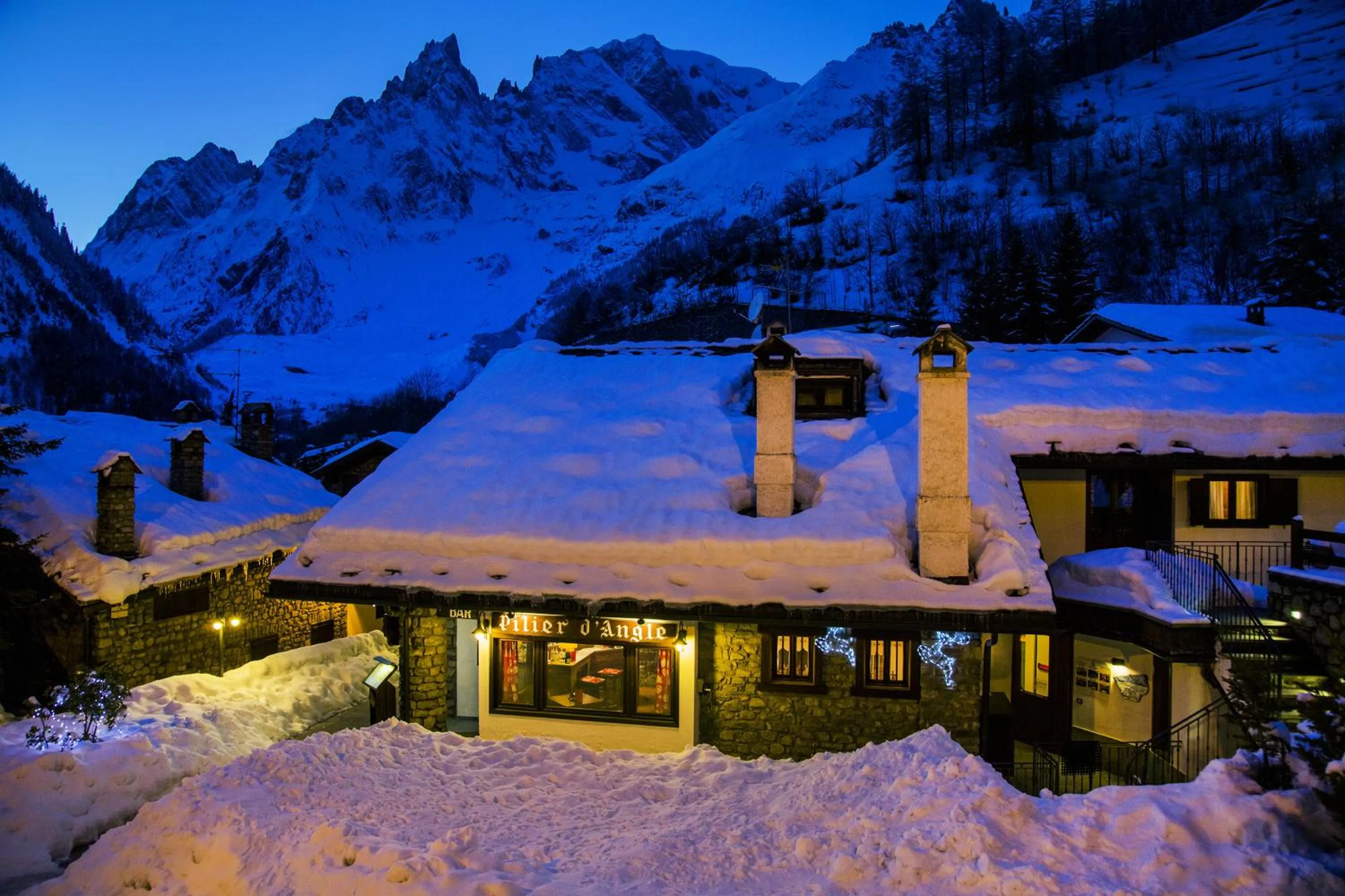 Mountain view in Hotel Pilier D'Angle & Wellness