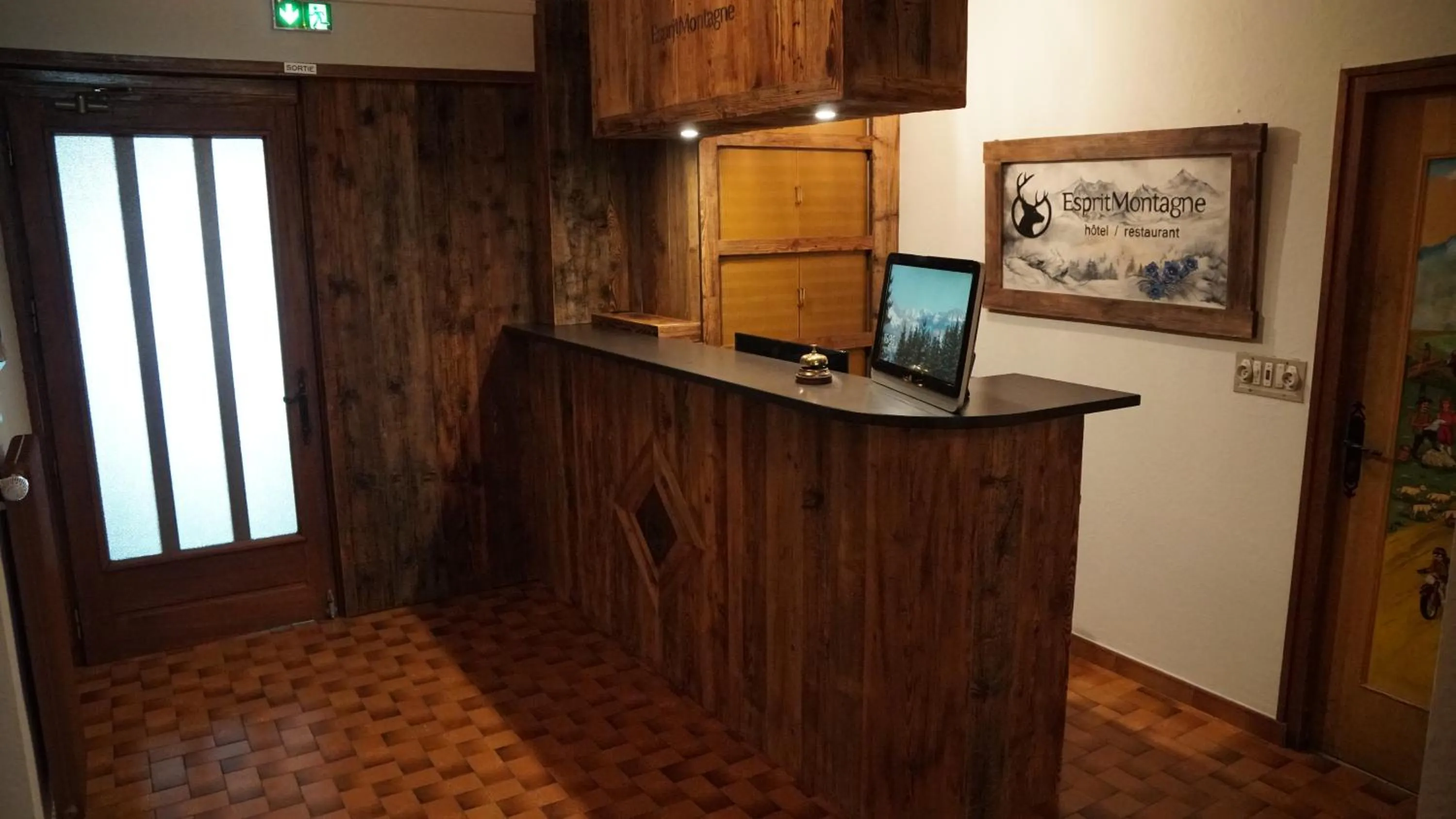 Lobby or reception in Esprit Montagne