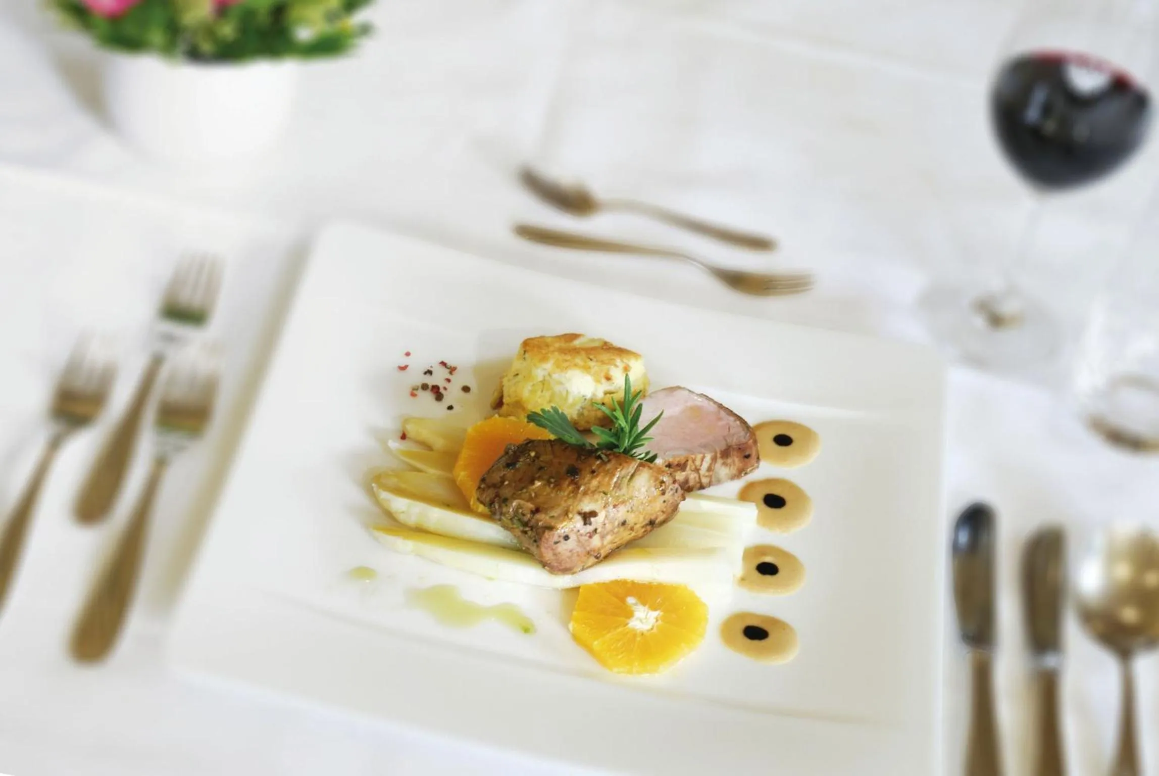 Food in Alpenhotel Tirol