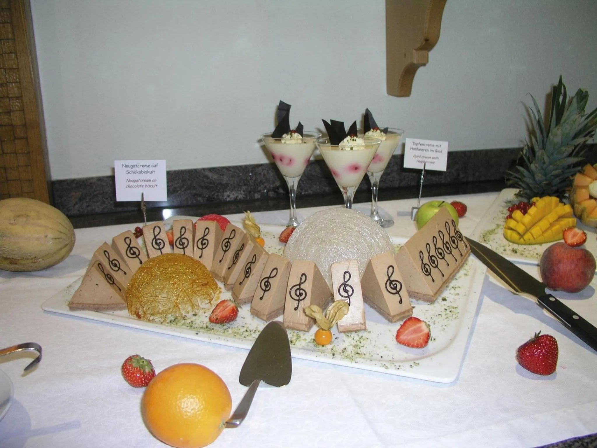 Food in Alpenhotel Tirol