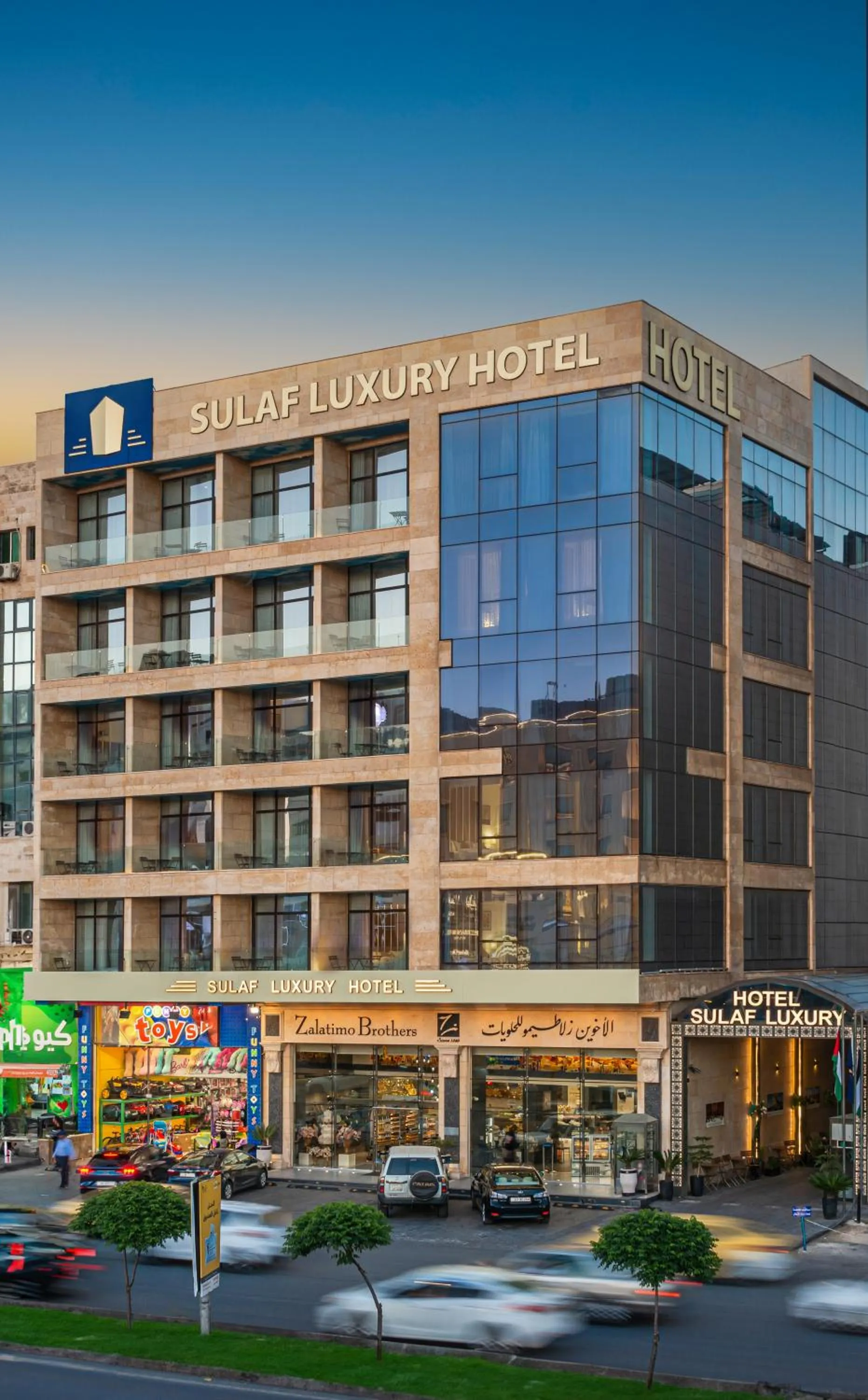 Property building in Sulaf Luxury Hotel