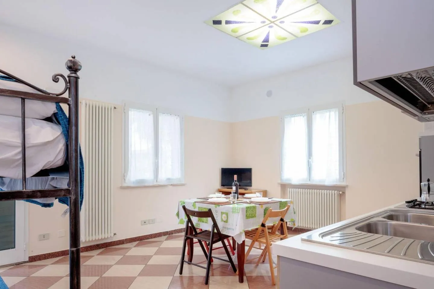 Kitchen or kitchenette in Residence Kimba