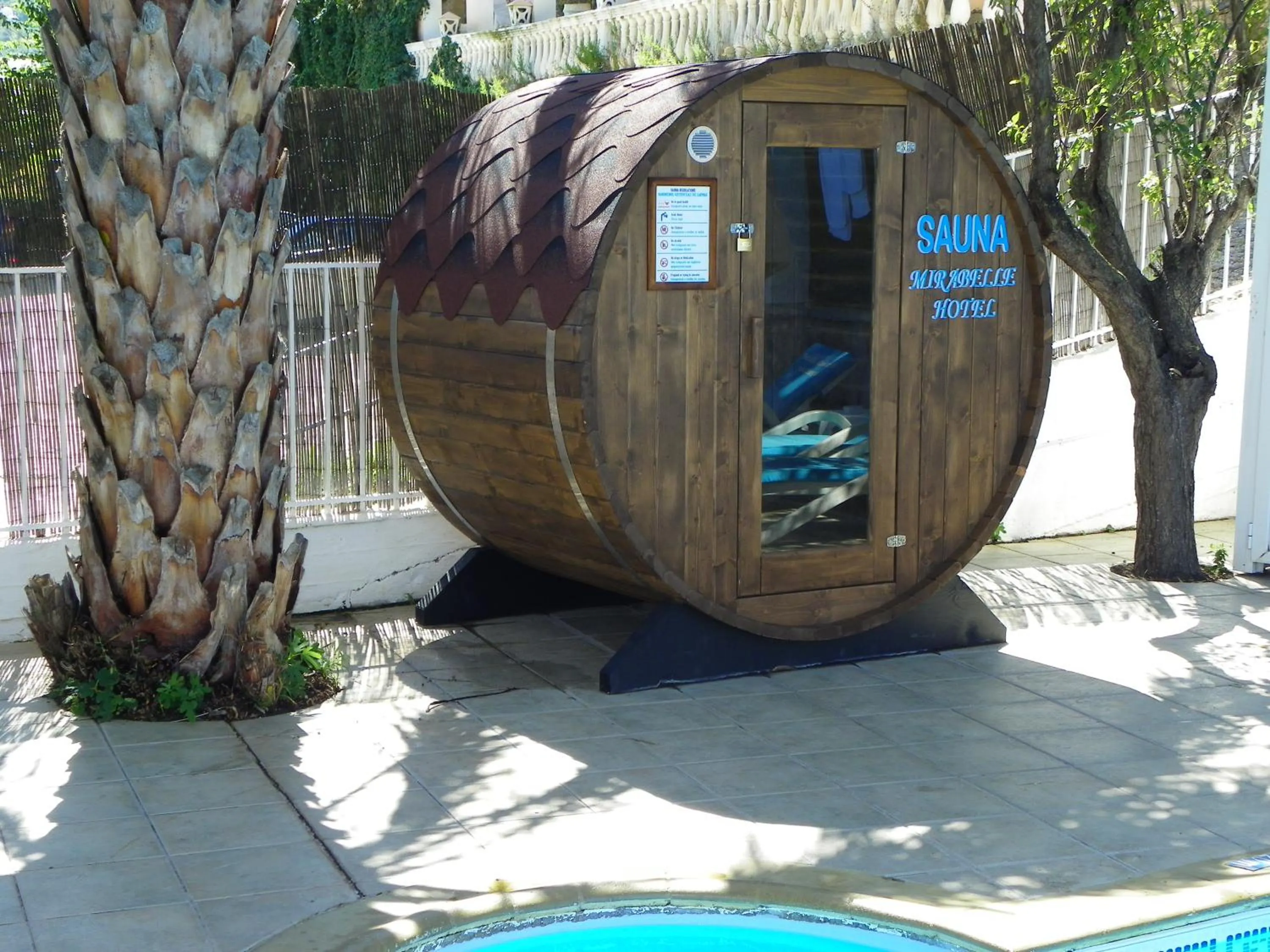 Sauna in Mirabelle Hotel