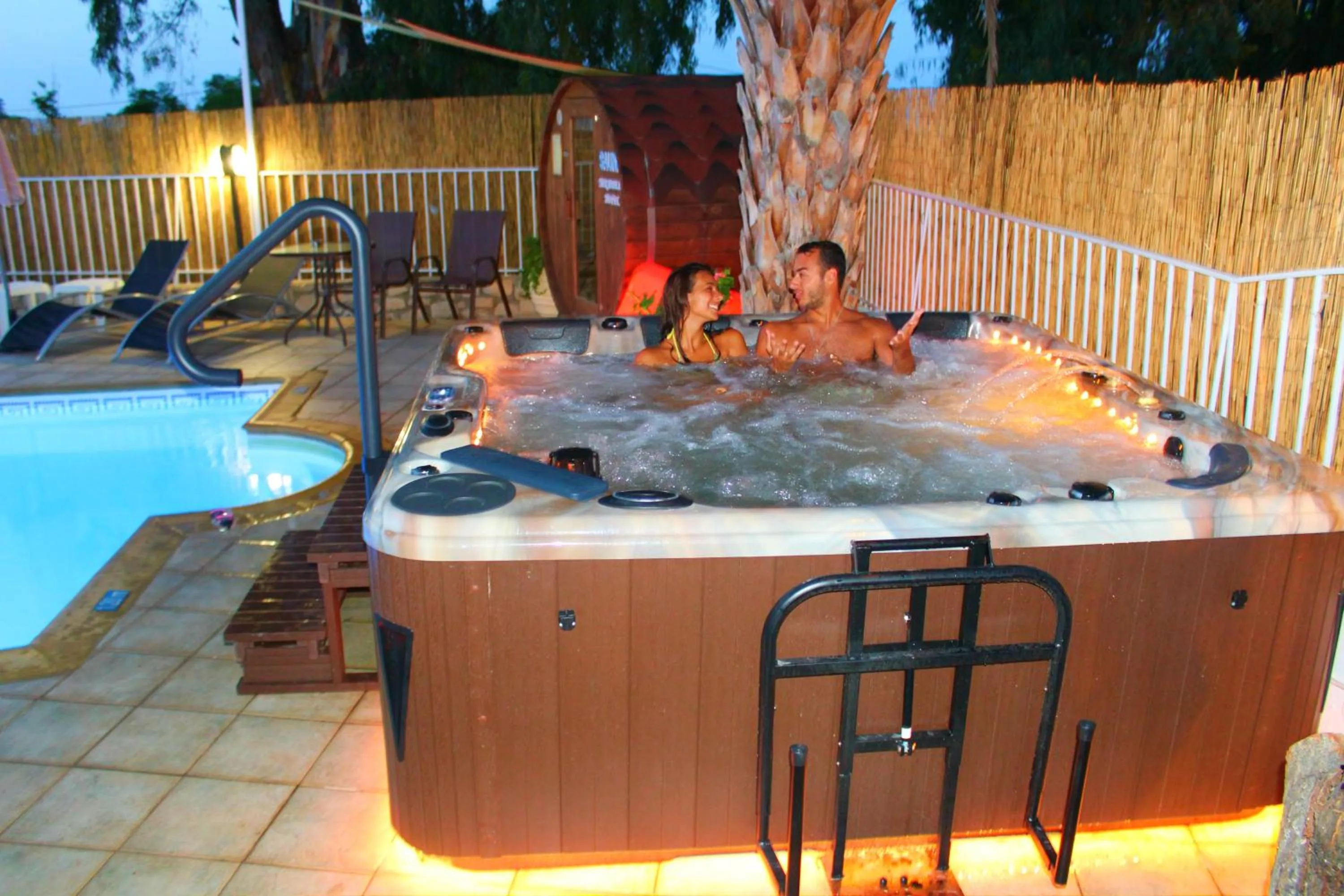 Hot Tub in Mirabelle Hotel