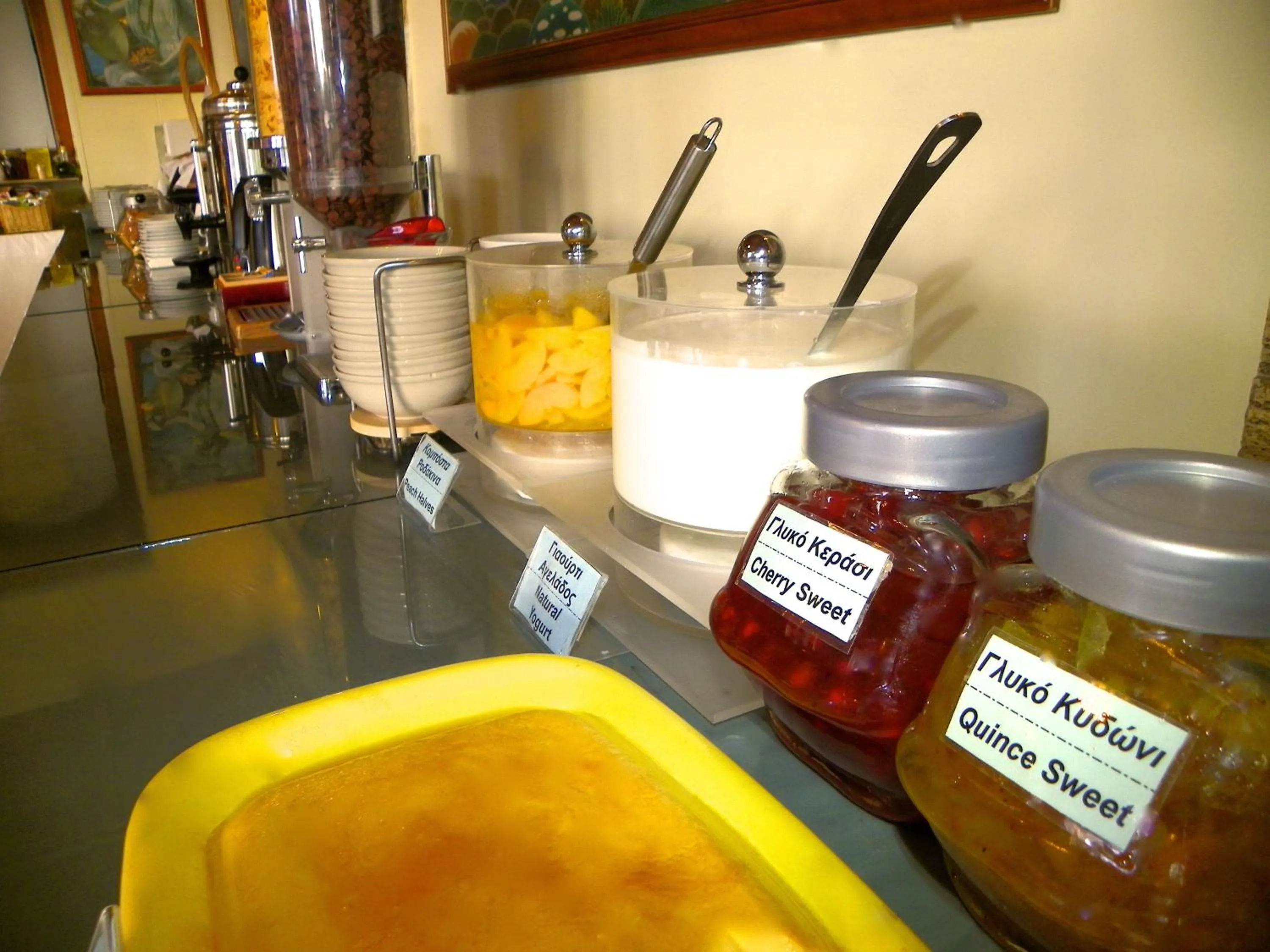 Buffet breakfast in Mirabelle Hotel