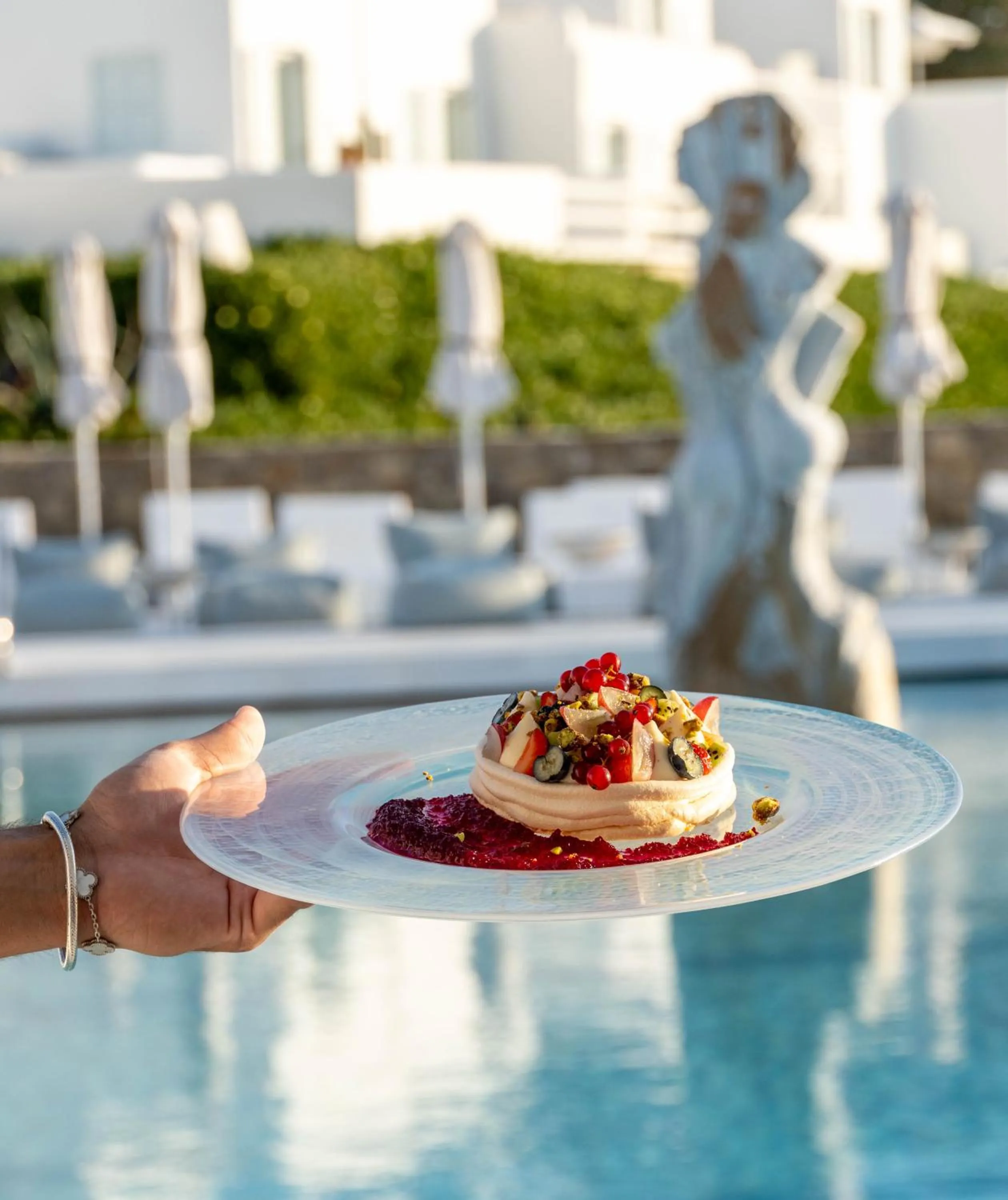 Food in Mykonos Bay Resort & Villas