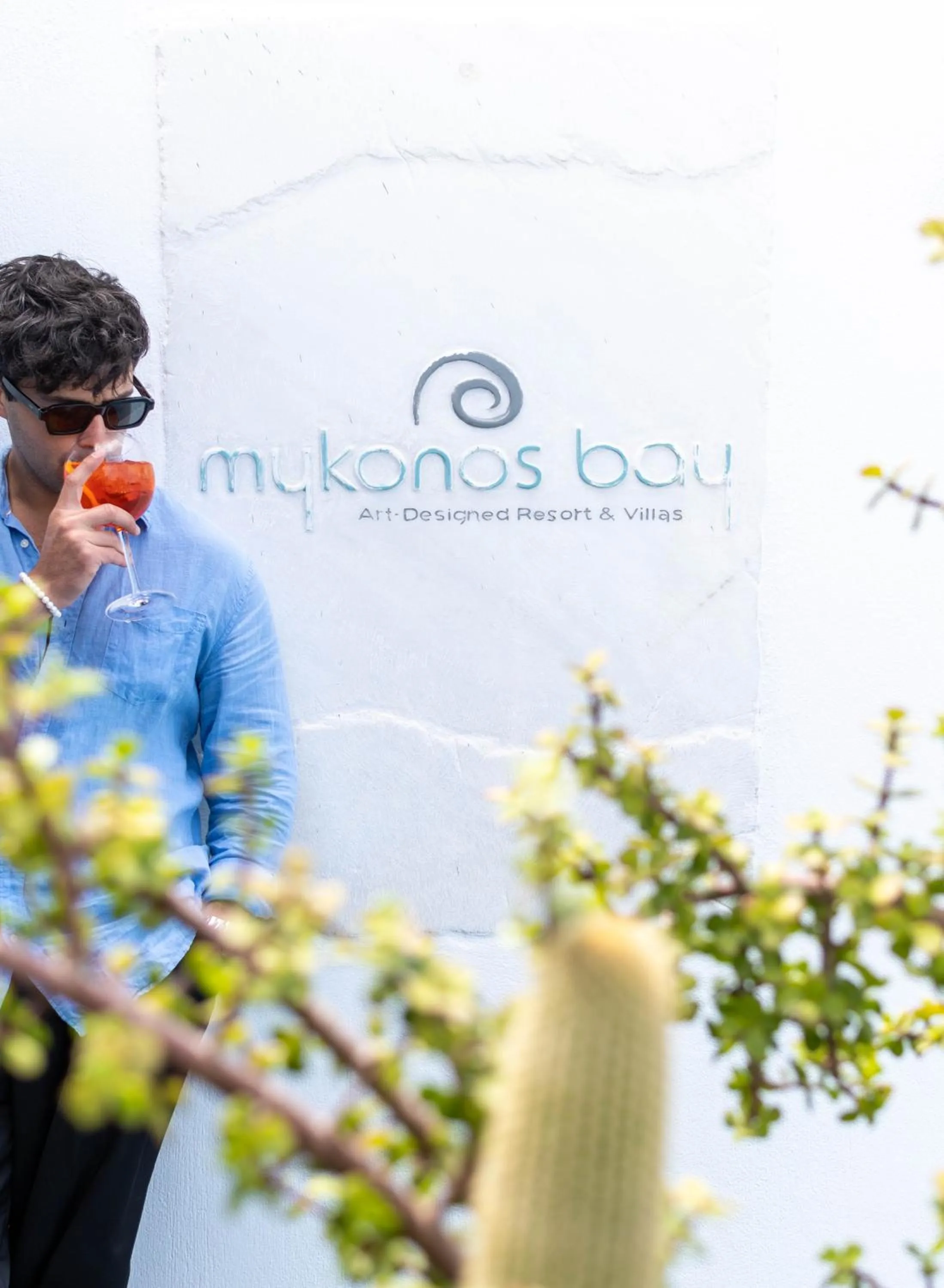 Property logo or sign in Mykonos Bay Resort & Villas