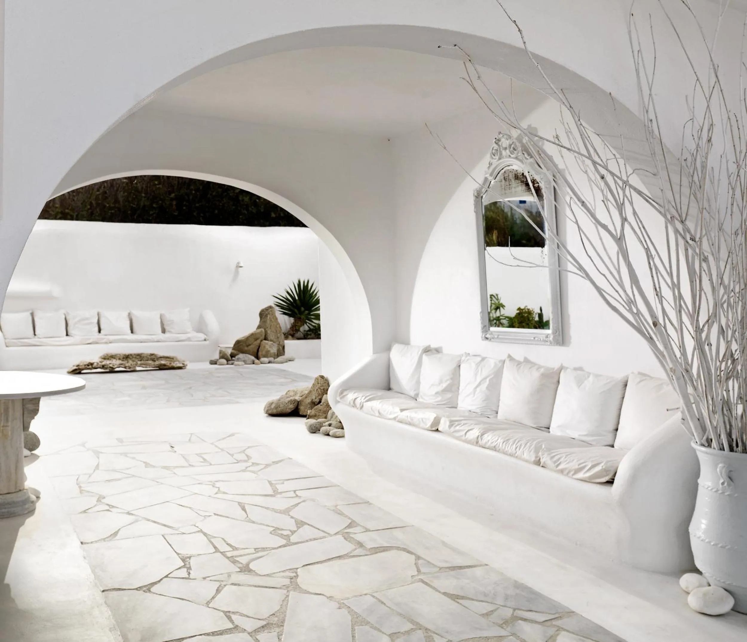 Facade/entrance in Mykonos Bay Resort & Villas