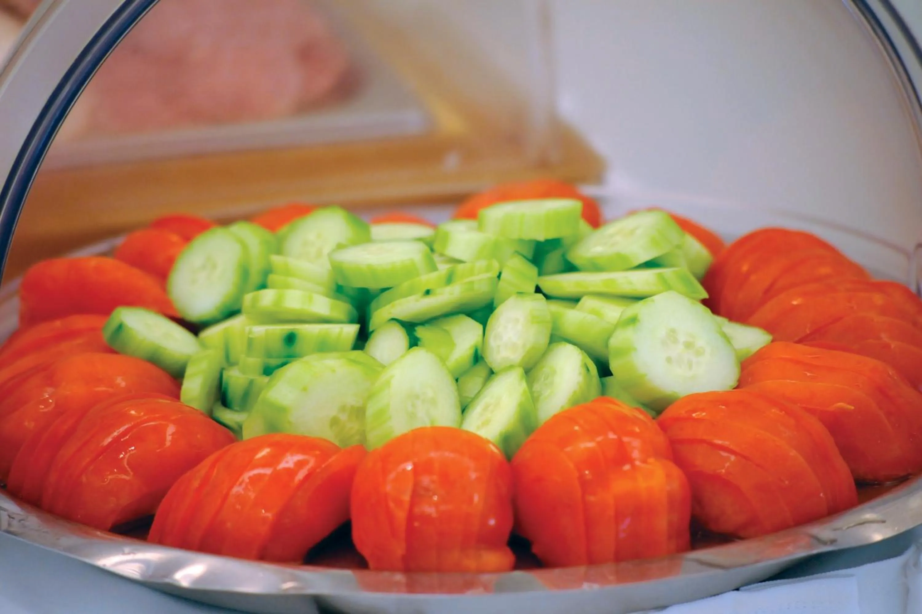 Buffet breakfast in Kamari Hotel