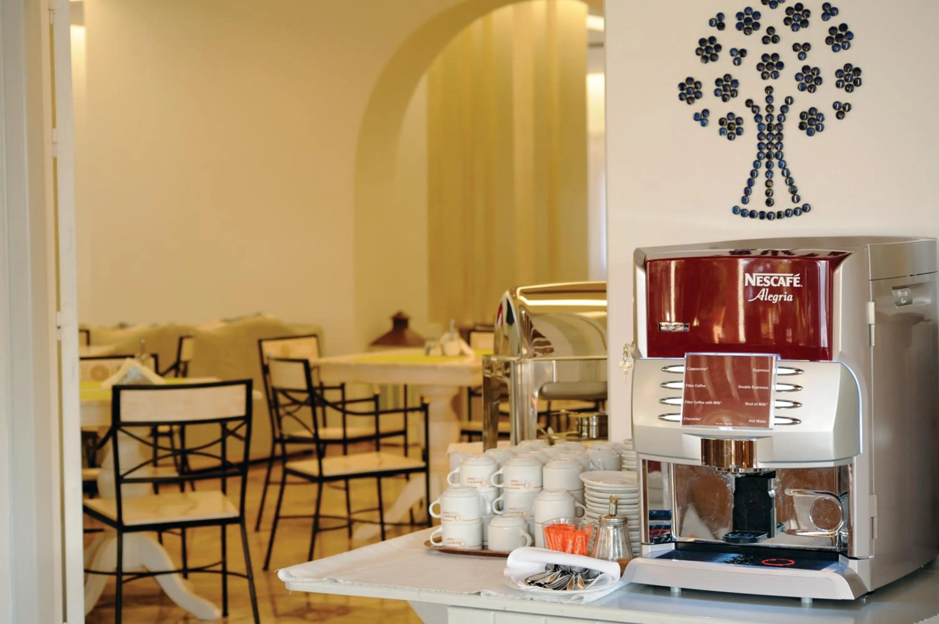 Buffet breakfast in Kamari Hotel