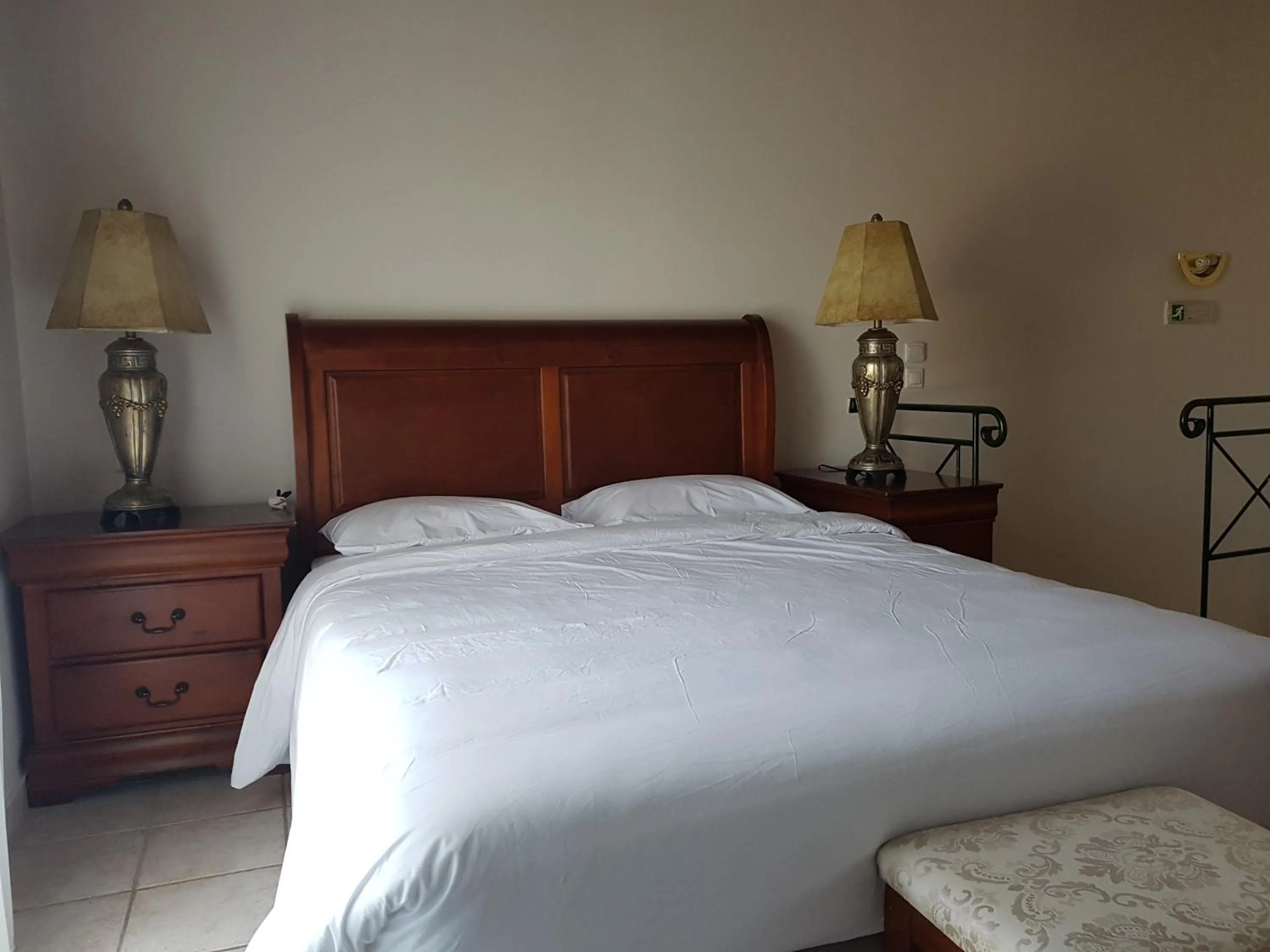 Bed in Messina Resort Hotel