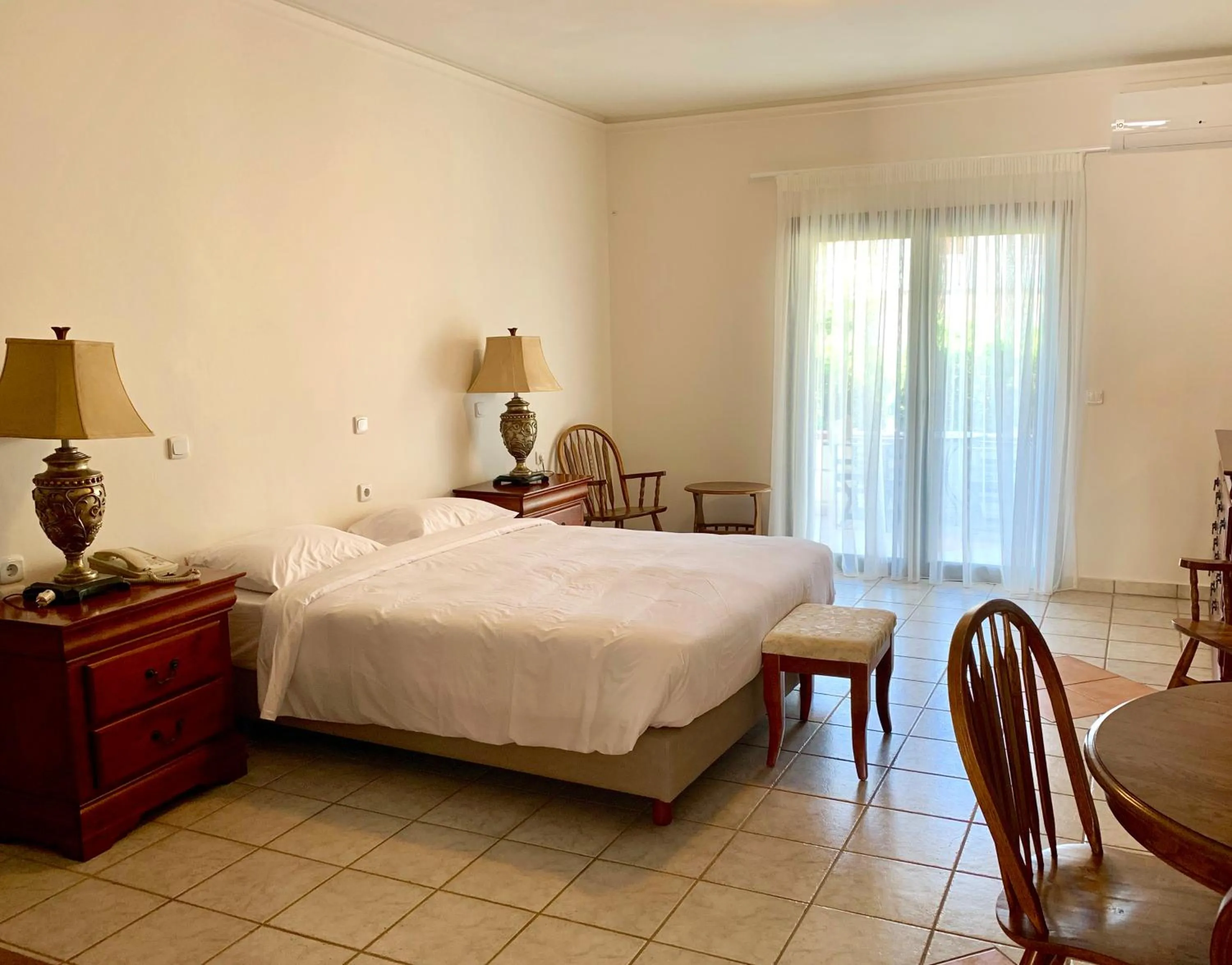 Bed in Messina Resort Hotel