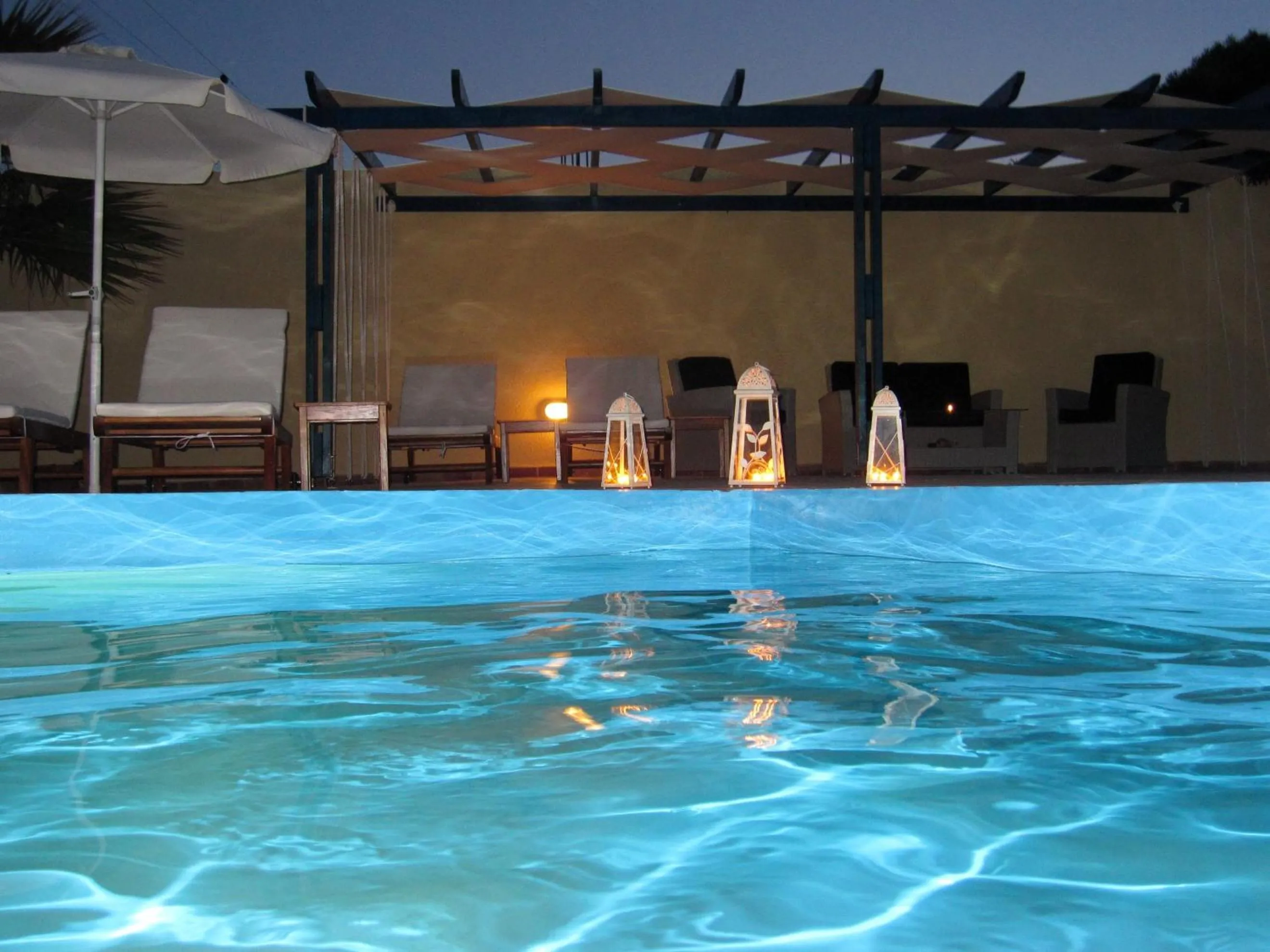 Swimming pool in Melina Hotel