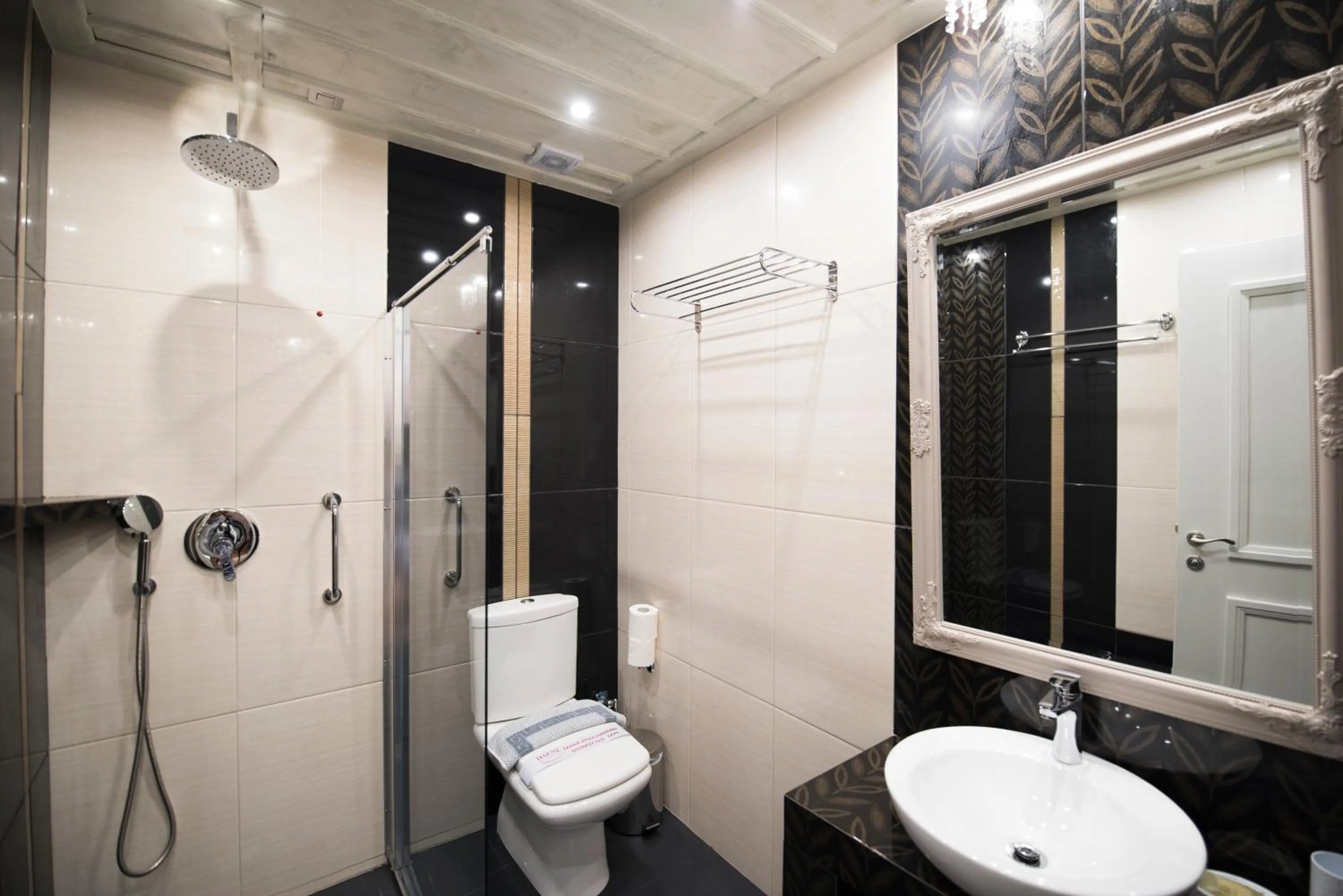 Toilet in Pension Dafni