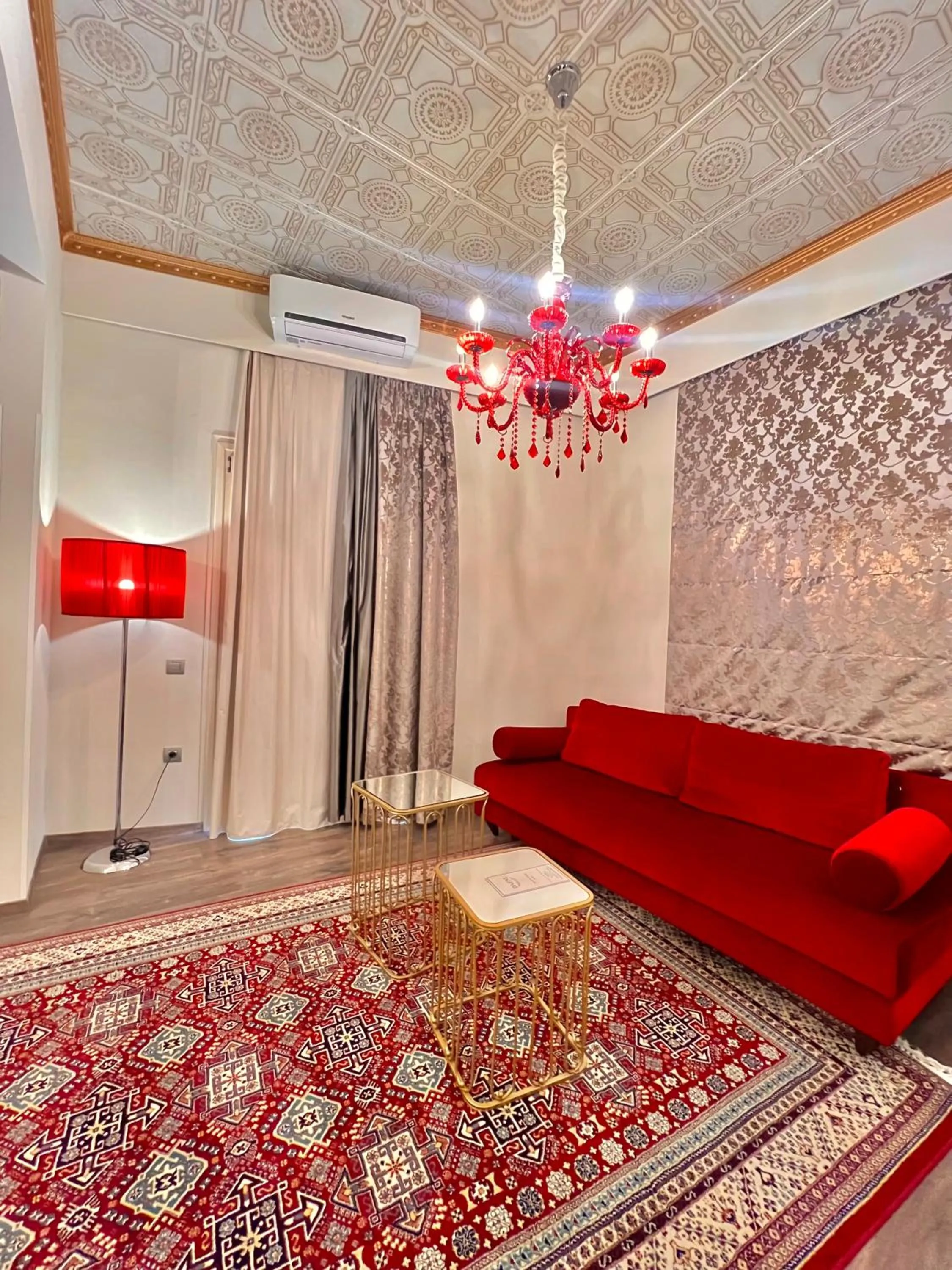 Living room in Pension Dafni