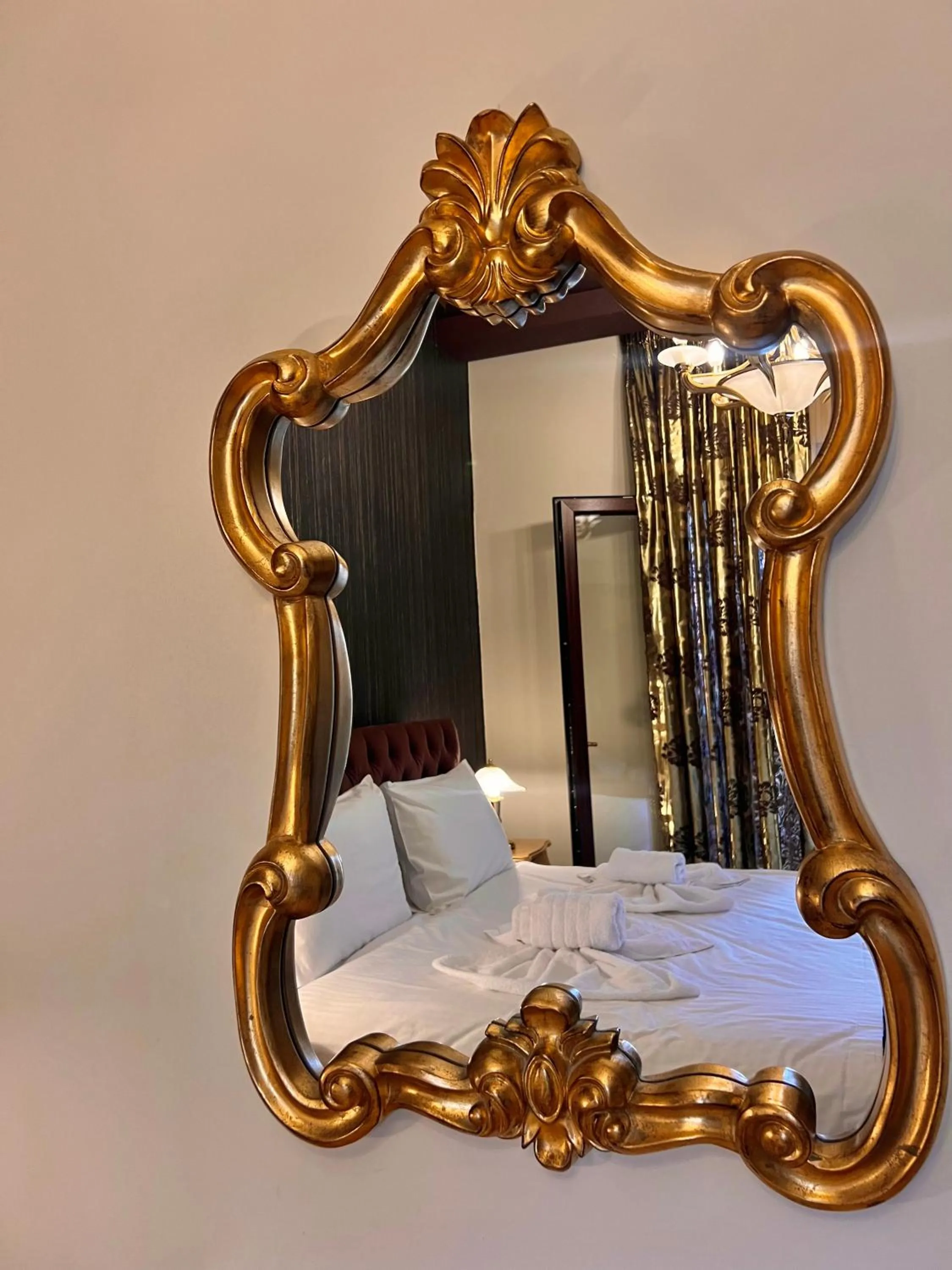 Bed in Pension Dafni