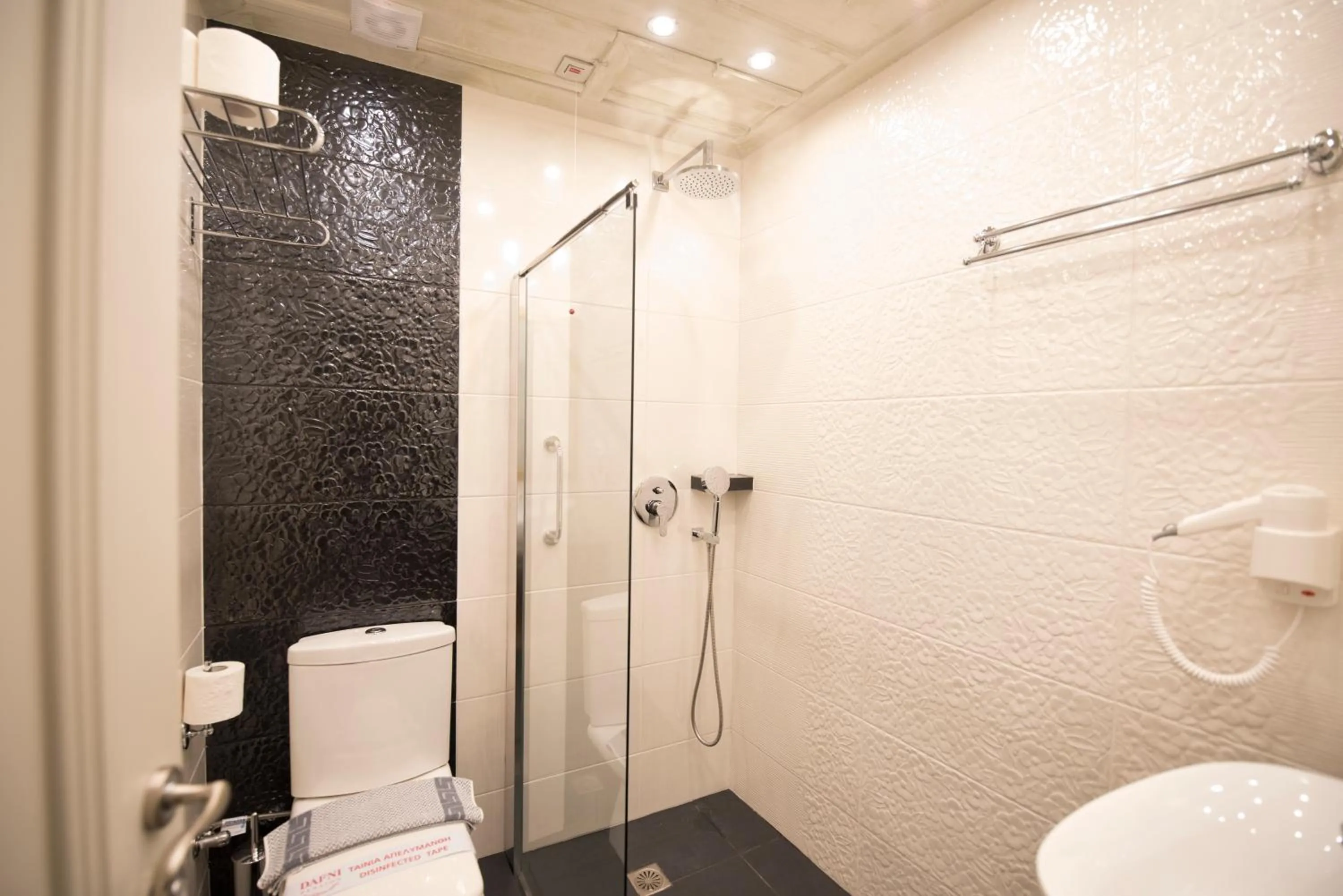 Toilet in Pension Dafni