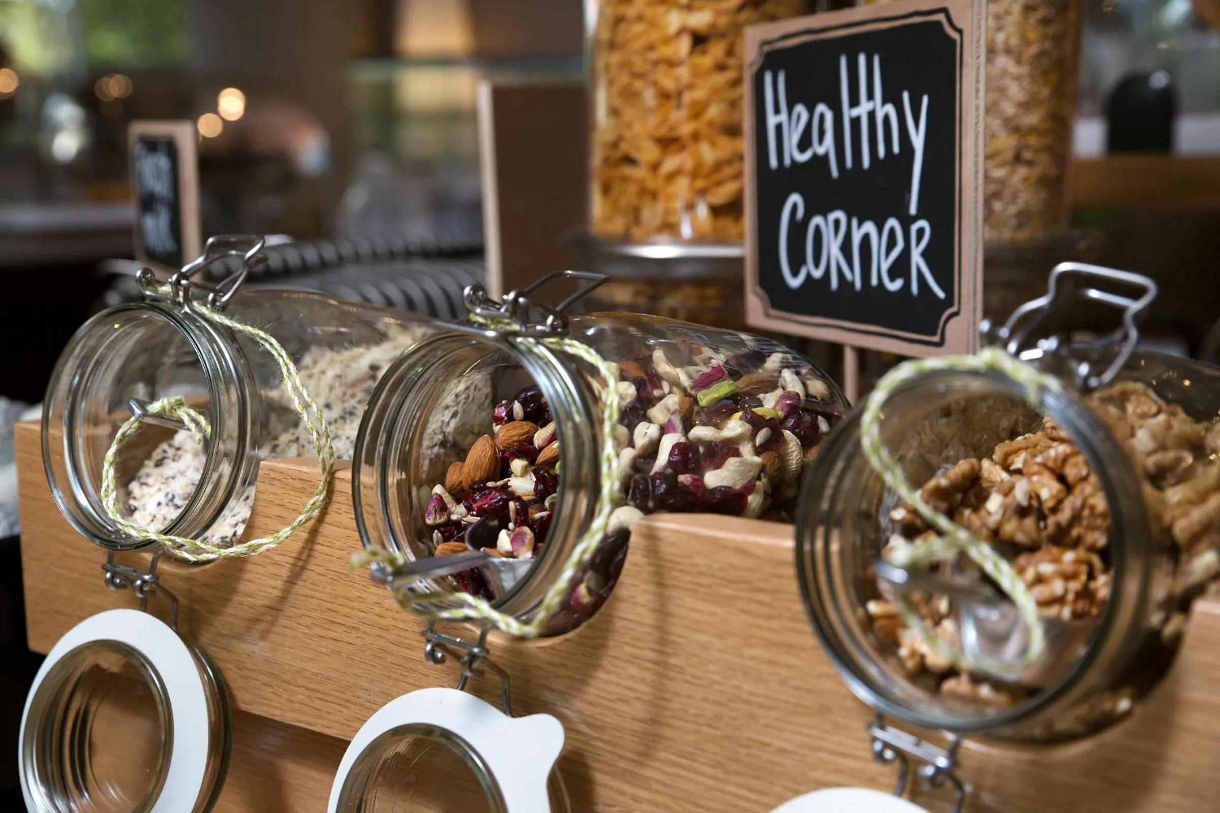 Buffet breakfast in Blazer Suites Hotel